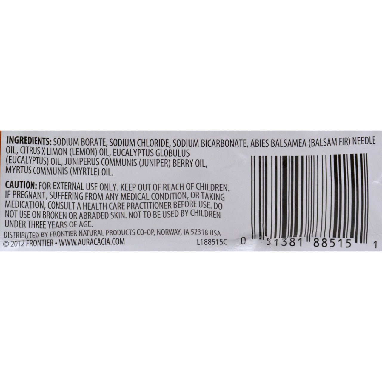 Aura Cacia Soothing Heat Mineral Bath (6x2.5 Oz)-1