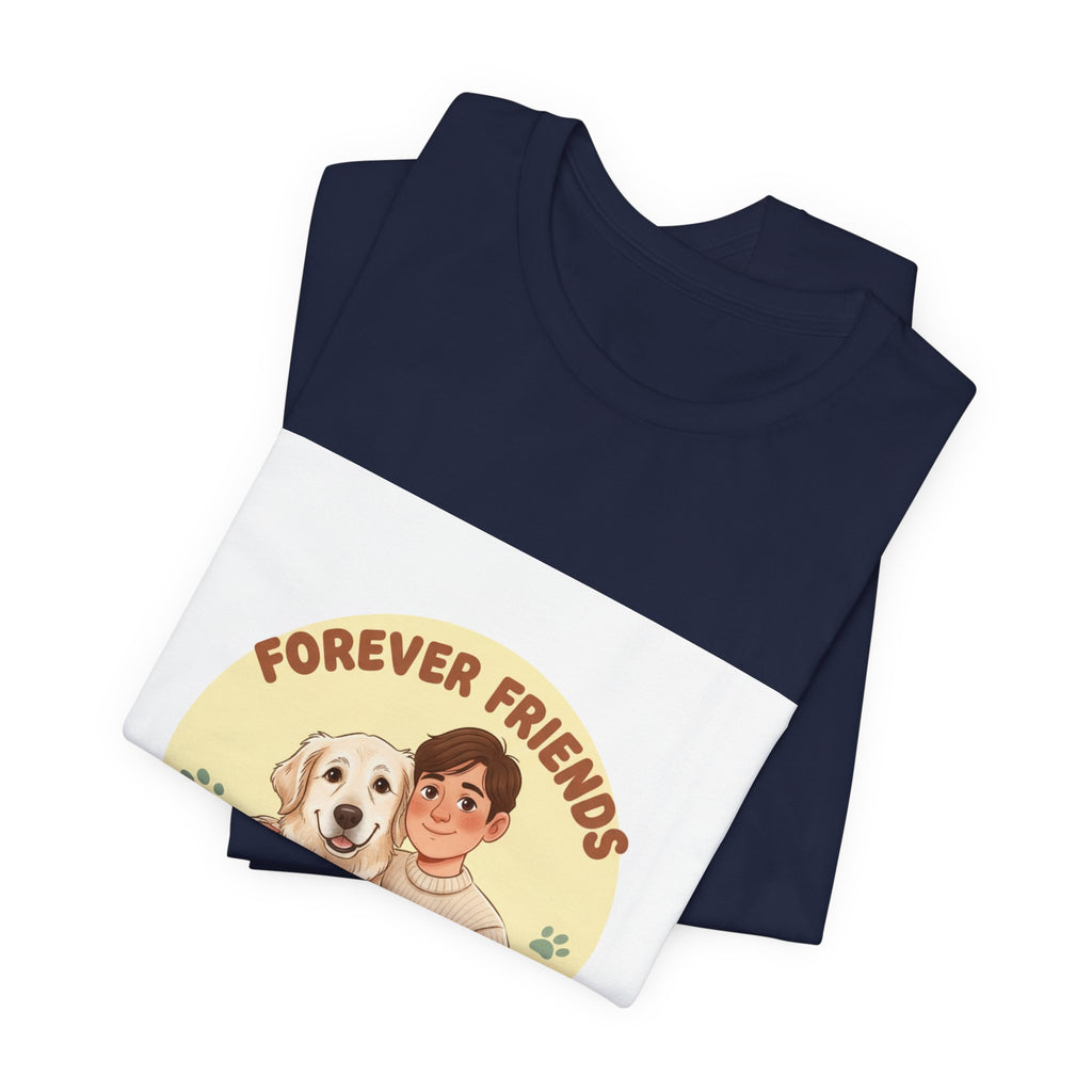 Forever Friends dog owner shirt | senior dog holiday matching