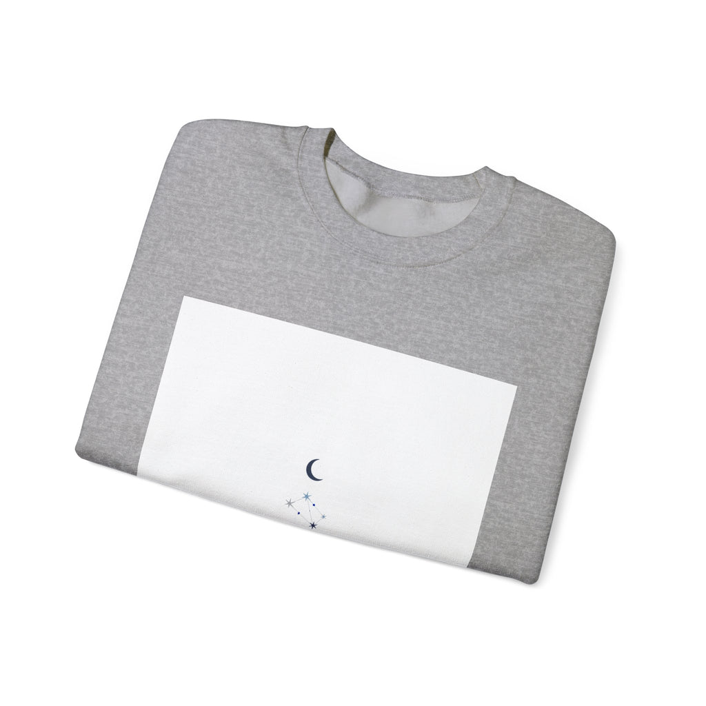 Moon Phase Minimal Sweatshirt | Minimal Astrology Design, Constellation Art