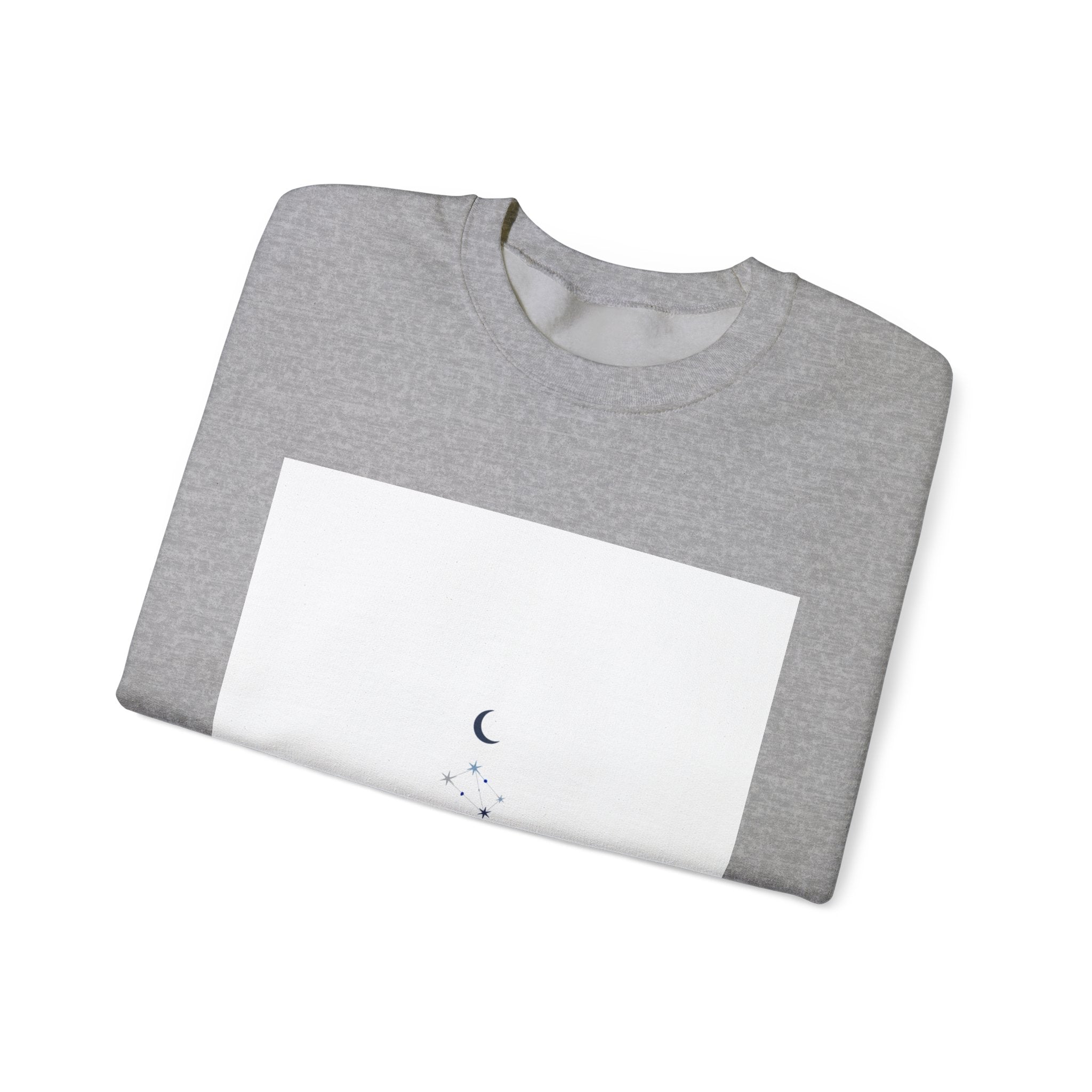 Moon Phase Minimal Sweatshirt | Minimal Astrology Design, Constellation Art