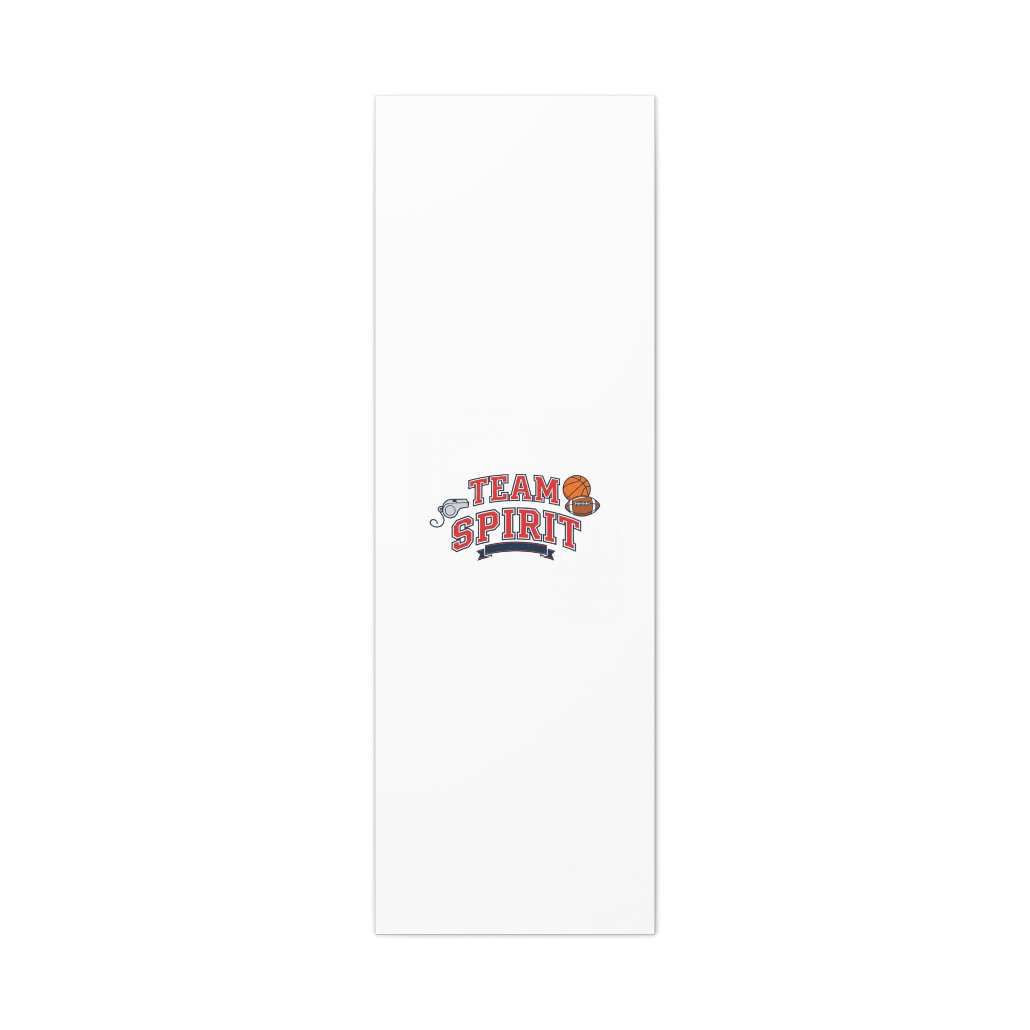 Team Spirit varsity crest Canvas