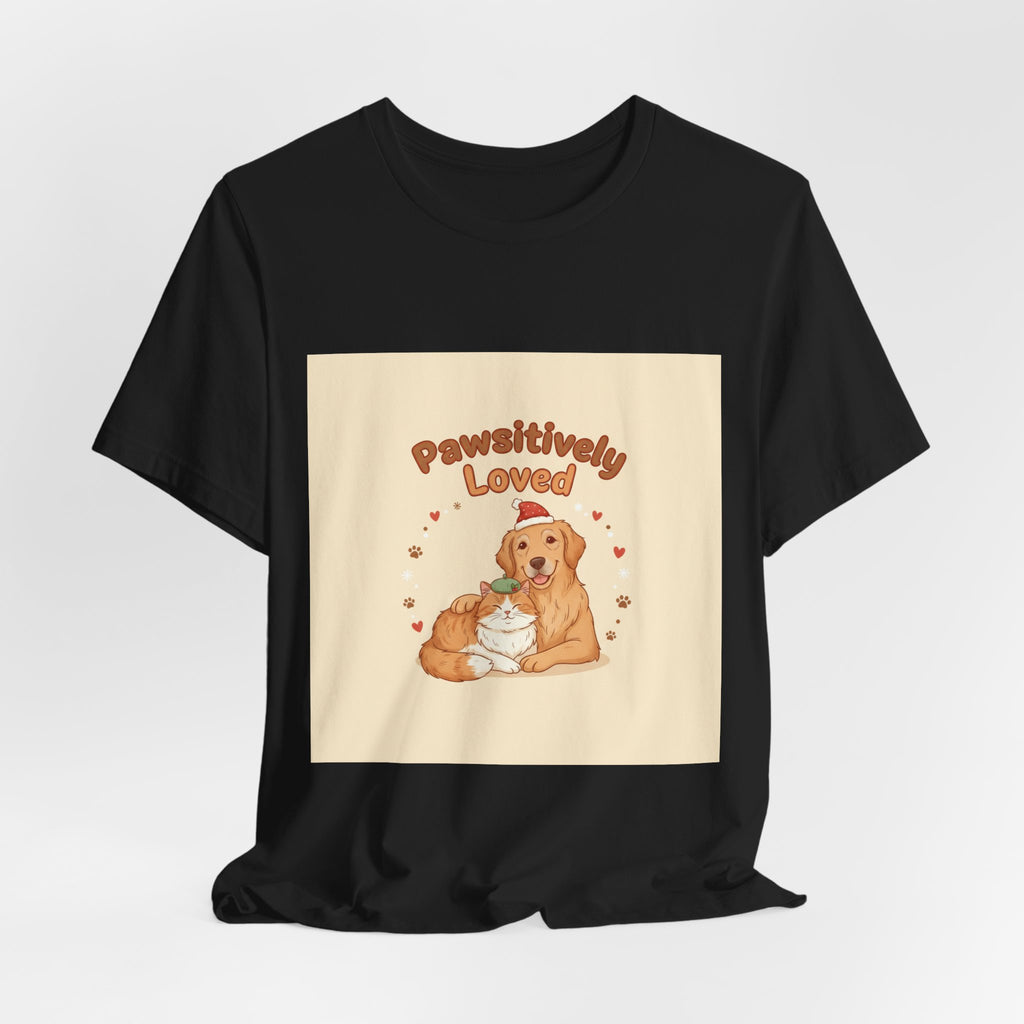 Paw-sitively Loved Tee | Senior Pet Love, Matching Dog Human Shirt