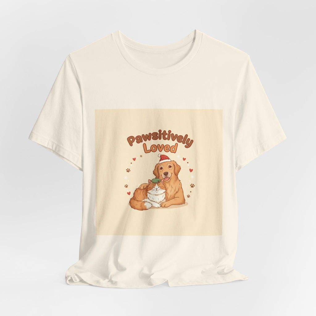 Paw-sitively Loved Tee | Senior Pet Love, Matching Dog Human Shirt