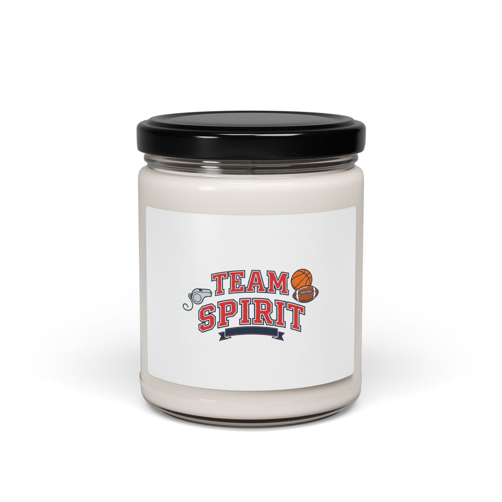 Team Spirit Candle, Soy Jar | Collegiate Varsity Athletic Block Font