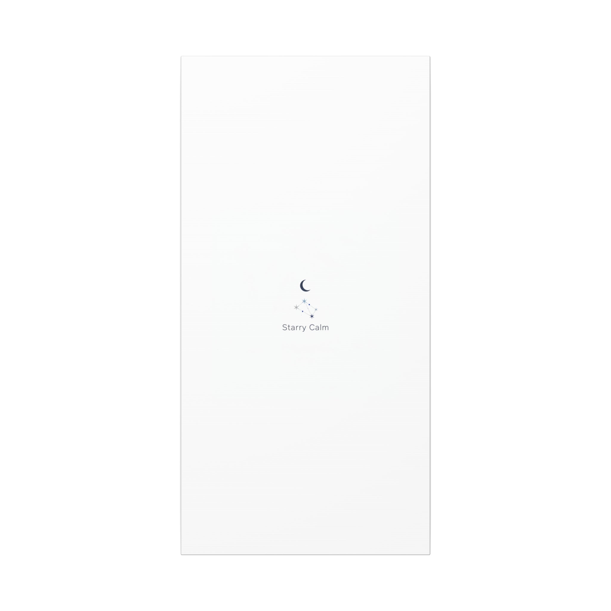 Starry Calm Moon & Constellation Canvas, minimal astrology art print