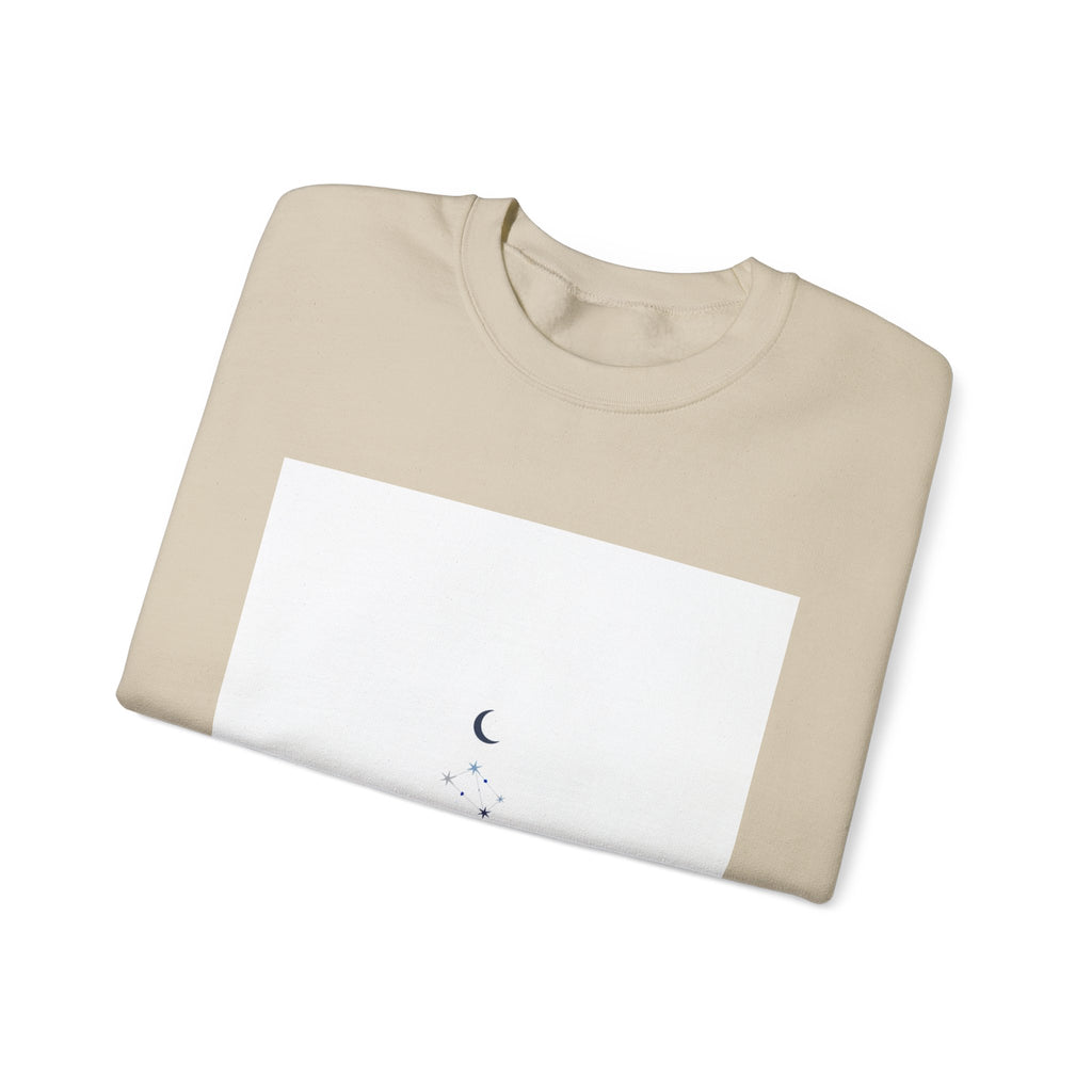 Moon Phase Minimal Sweatshirt | Minimal Astrology Design, Constellation Art