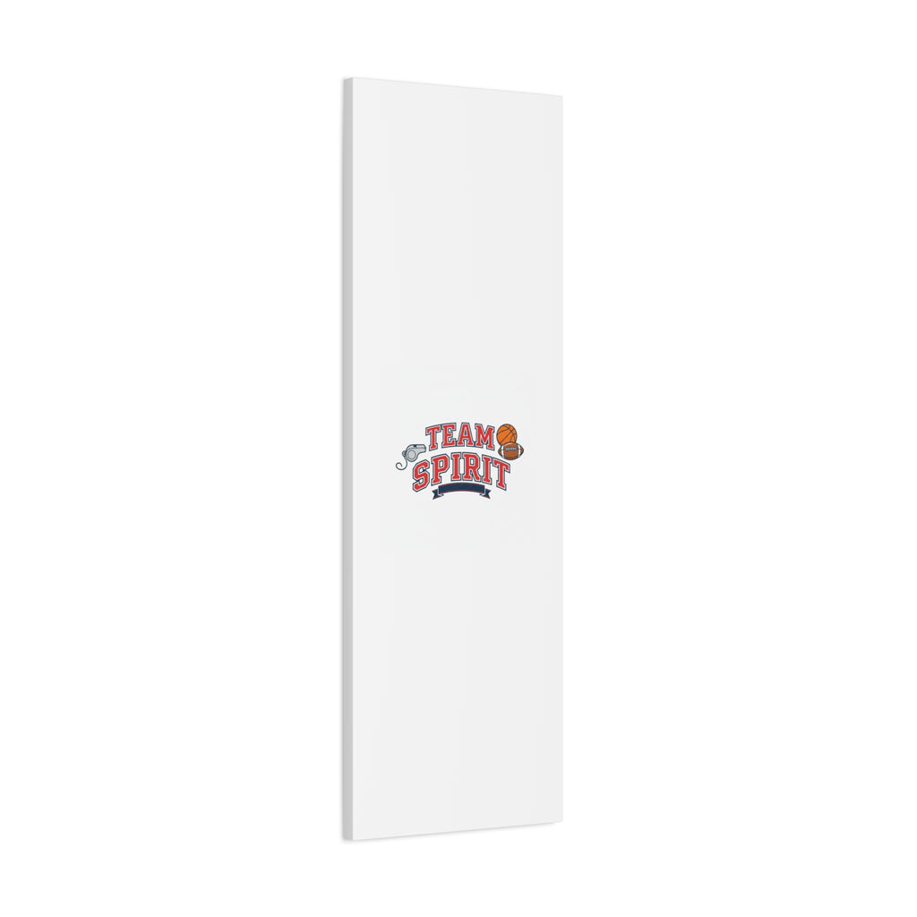Team Spirit varsity crest Canvas