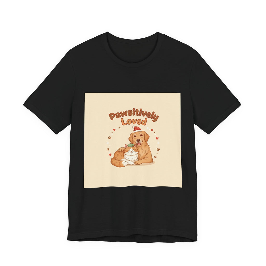 Paw-sitively Loved Tee | Senior Pet Love, Matching Dog Human Shirt