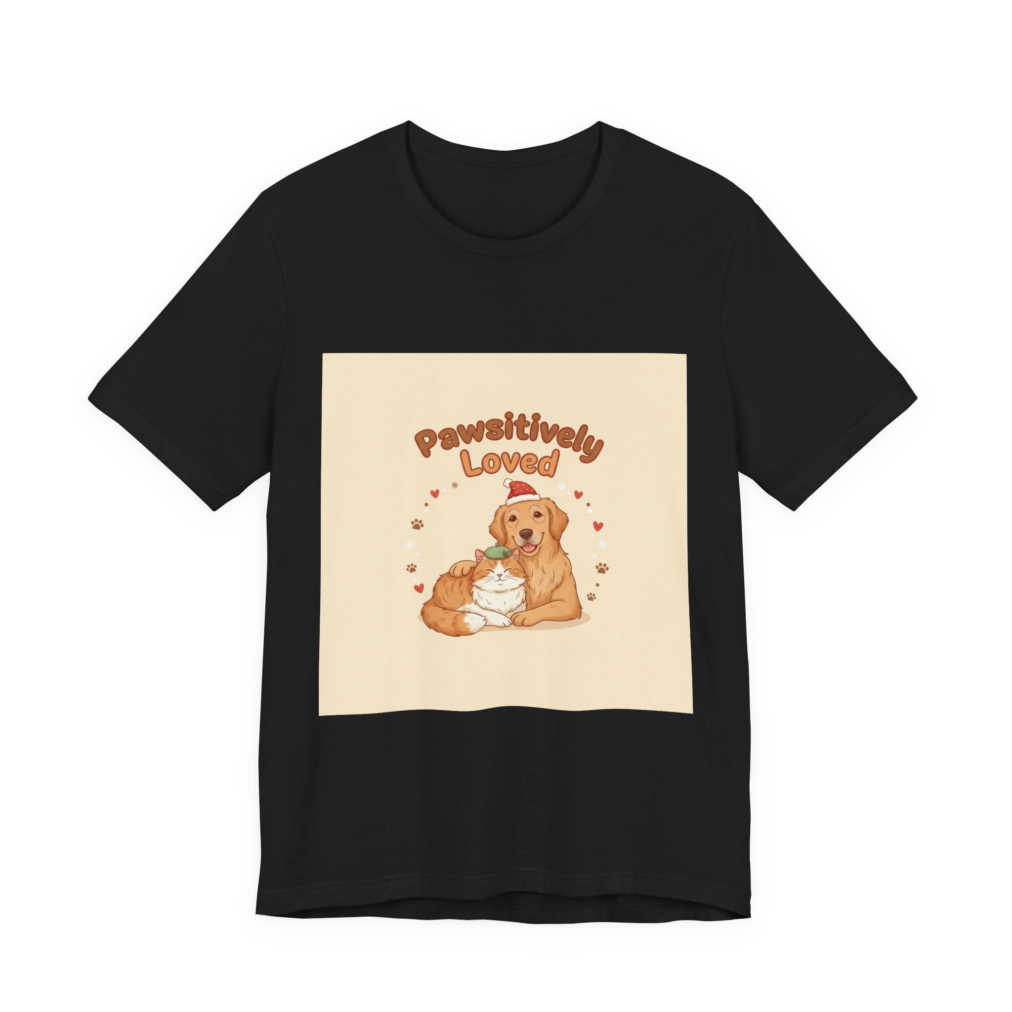 Paw-sitively Loved Tee | Senior Pet Love, Matching Dog Human Shirt