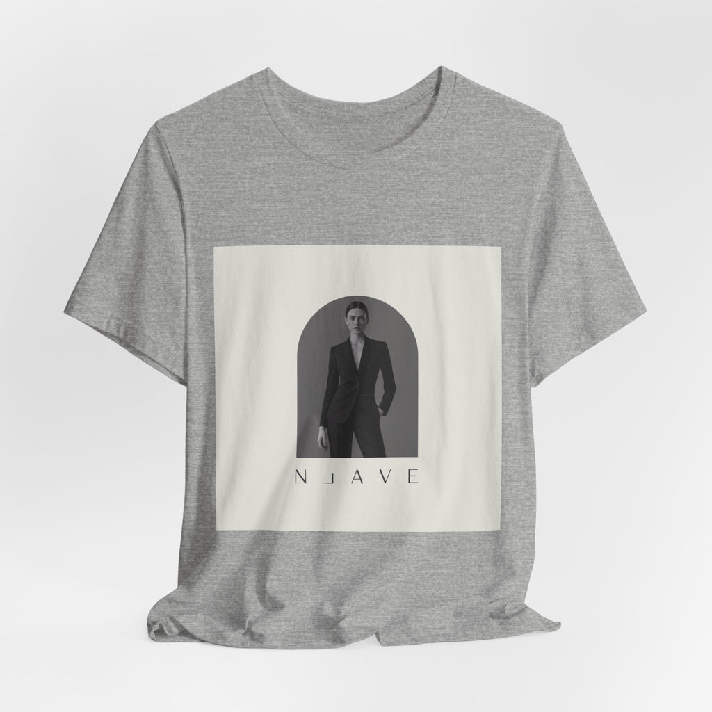 Monochrome Arch Portrait Tee | tonal loungewear, matching set shirt