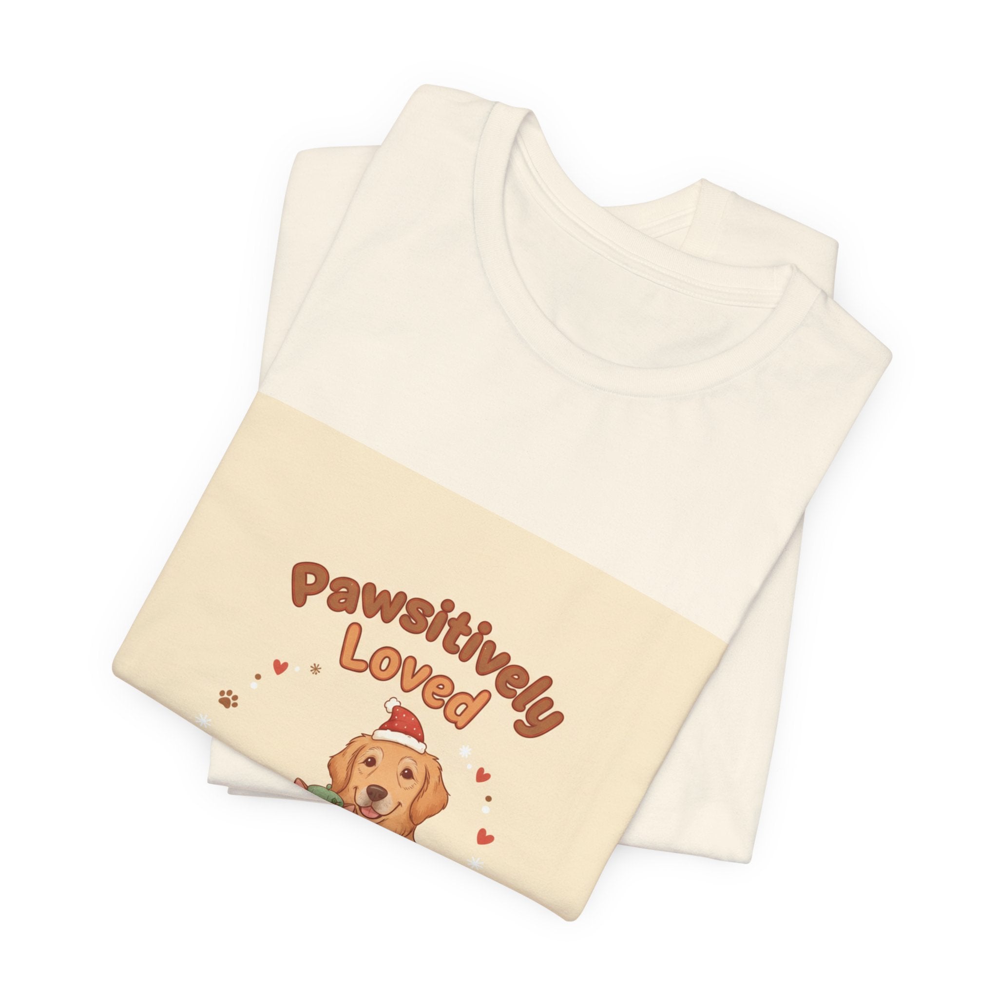 Paw-sitively Loved Tee | Senior Pet Love, Matching Dog Human Shirt