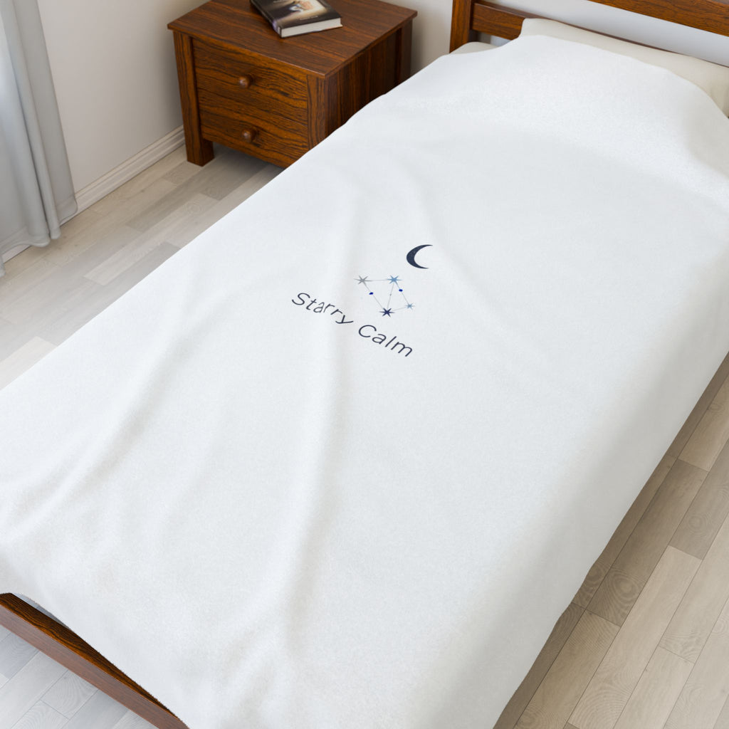 Minimal Moon Phases Blanket | Celestial Astrology Constellation Design