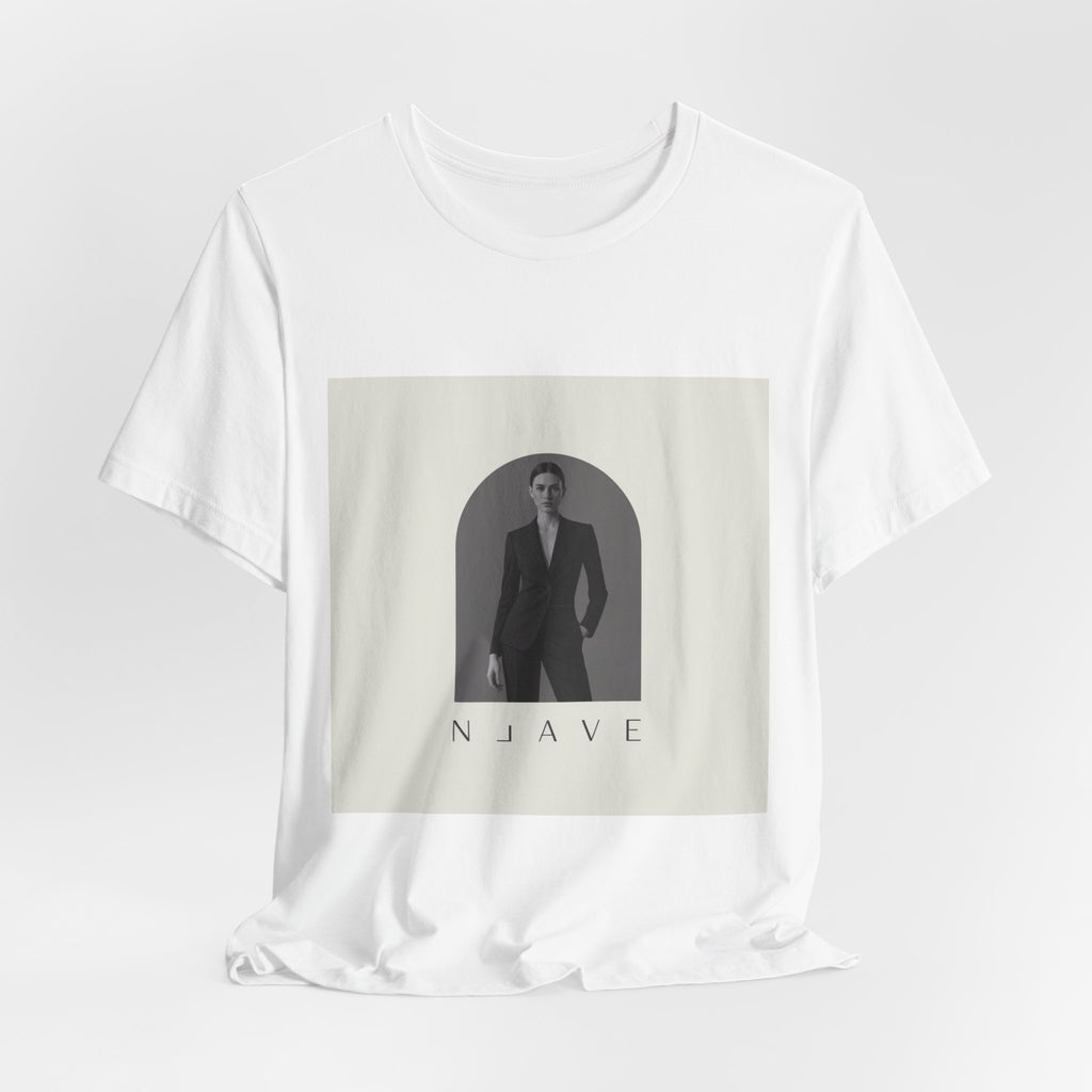 Monochrome Arch Portrait Tee | tonal loungewear, matching set shirt