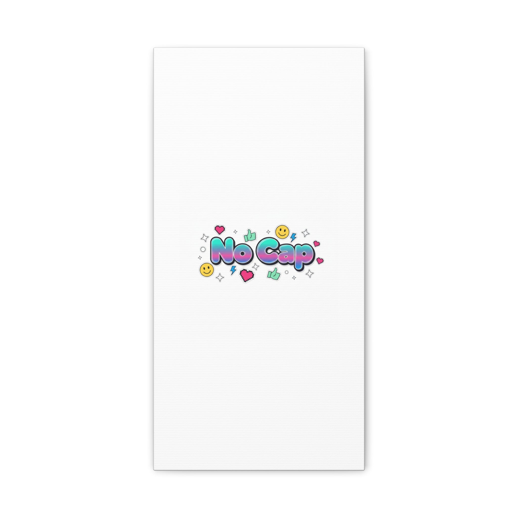No Cap Canvas | Gen-Z Slang, Internet Lingo Wall Art