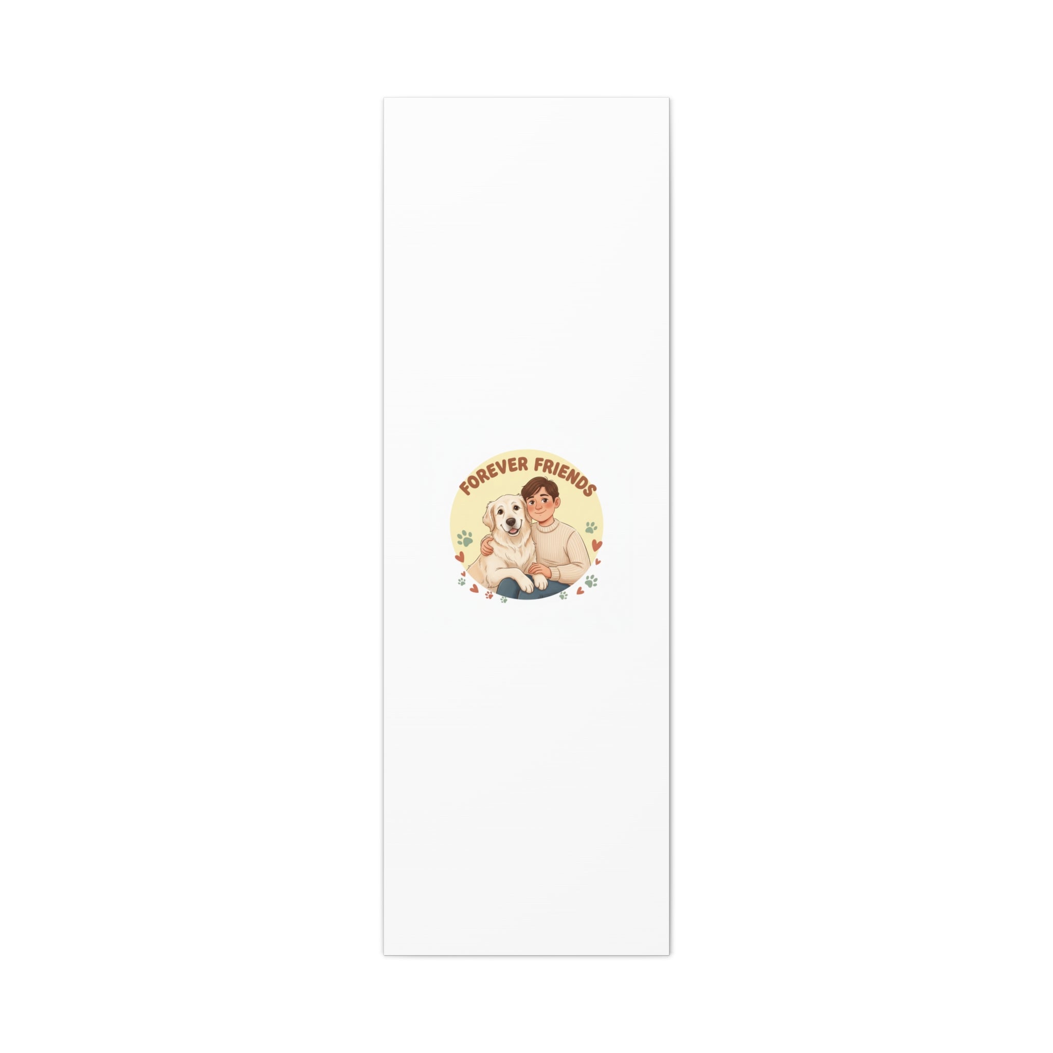 Forever Friends Dog Wall Art, Pet Canvas, Senior Dog Print | Pet-Centric Holiday