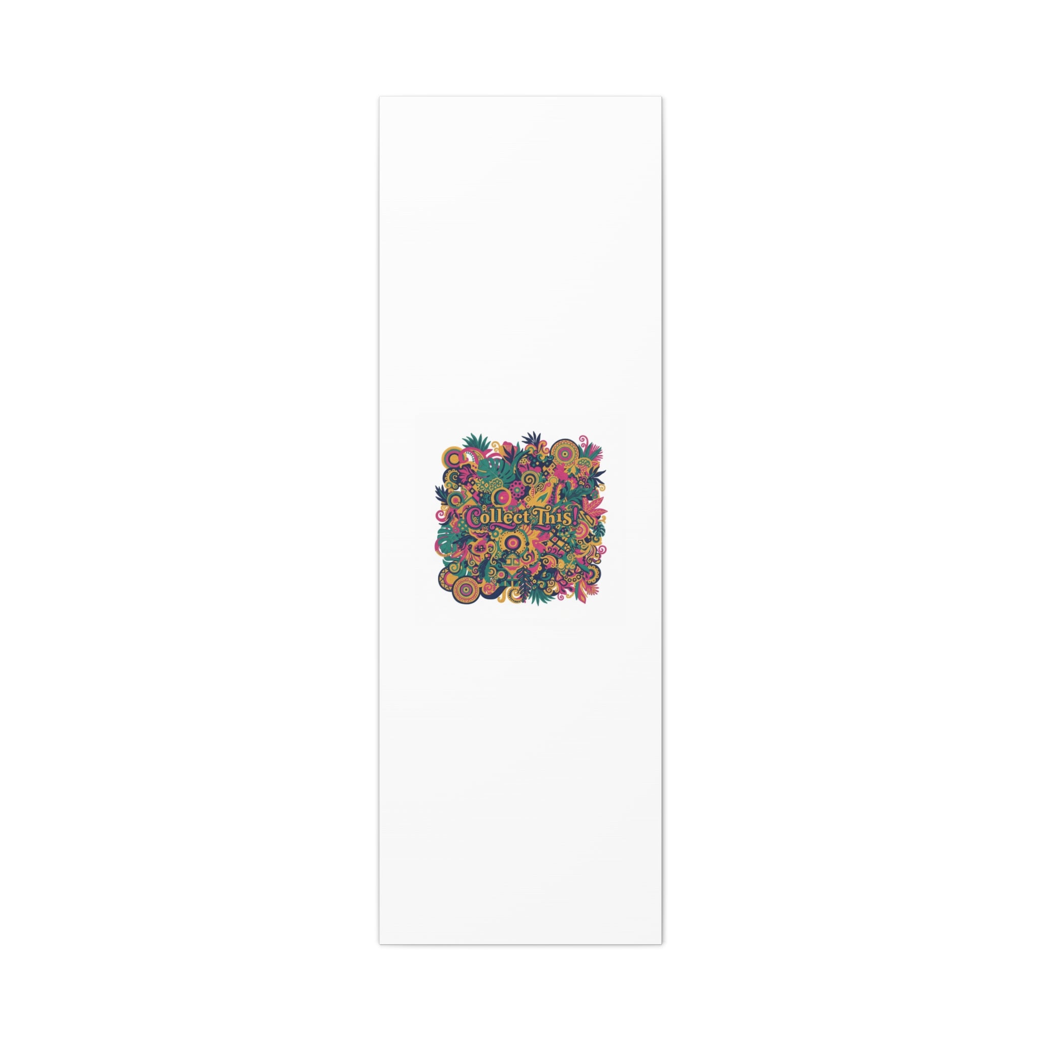 Collect This! Maximalist Floral Collage Canvas | Bold Boho Pattern, Colorful Ornament