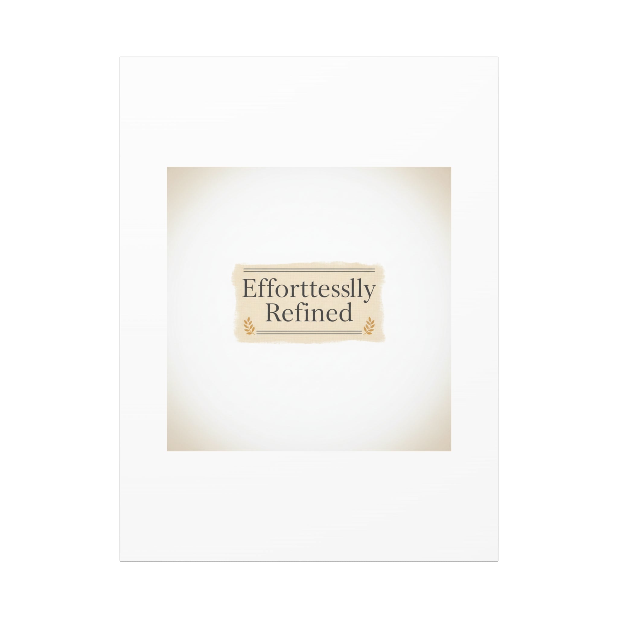 Matte Canvas, Stretched, 1.25"