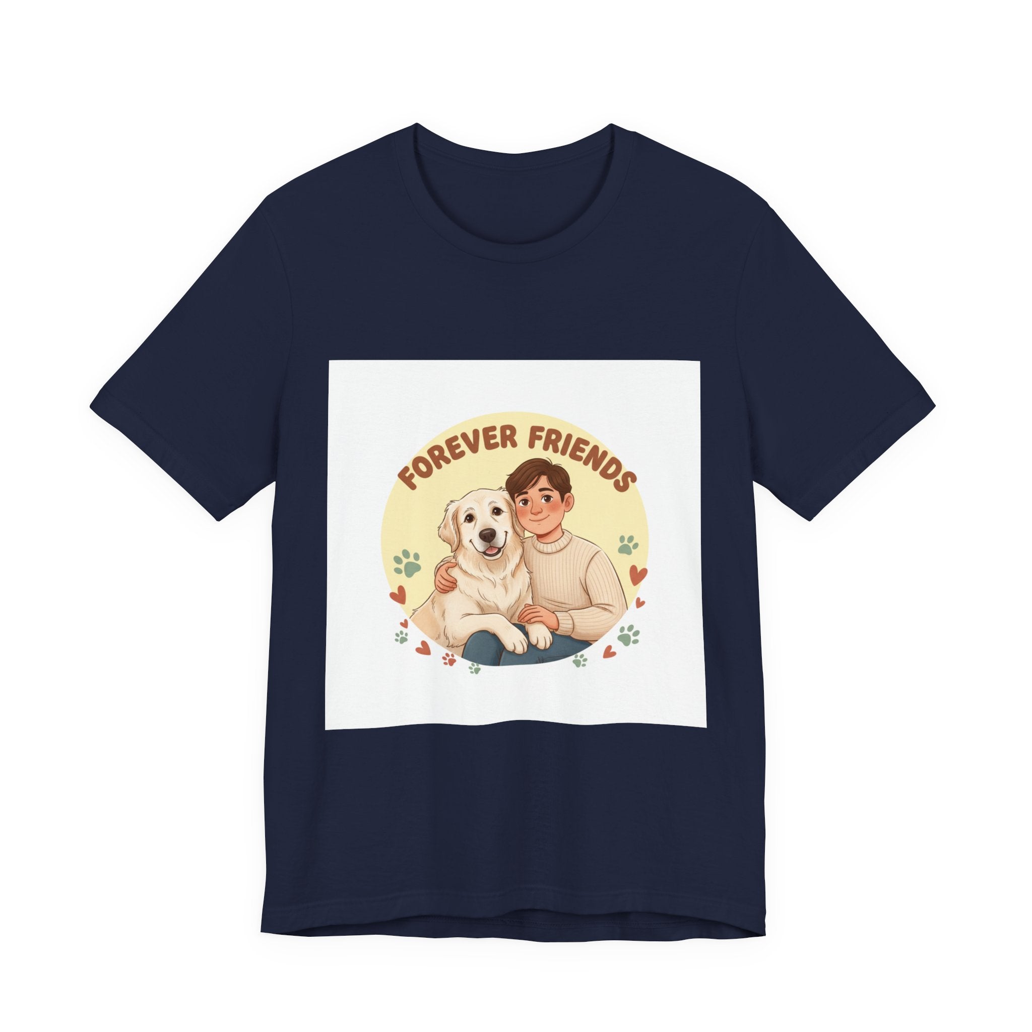 Forever Friends dog owner shirt | senior dog holiday matching