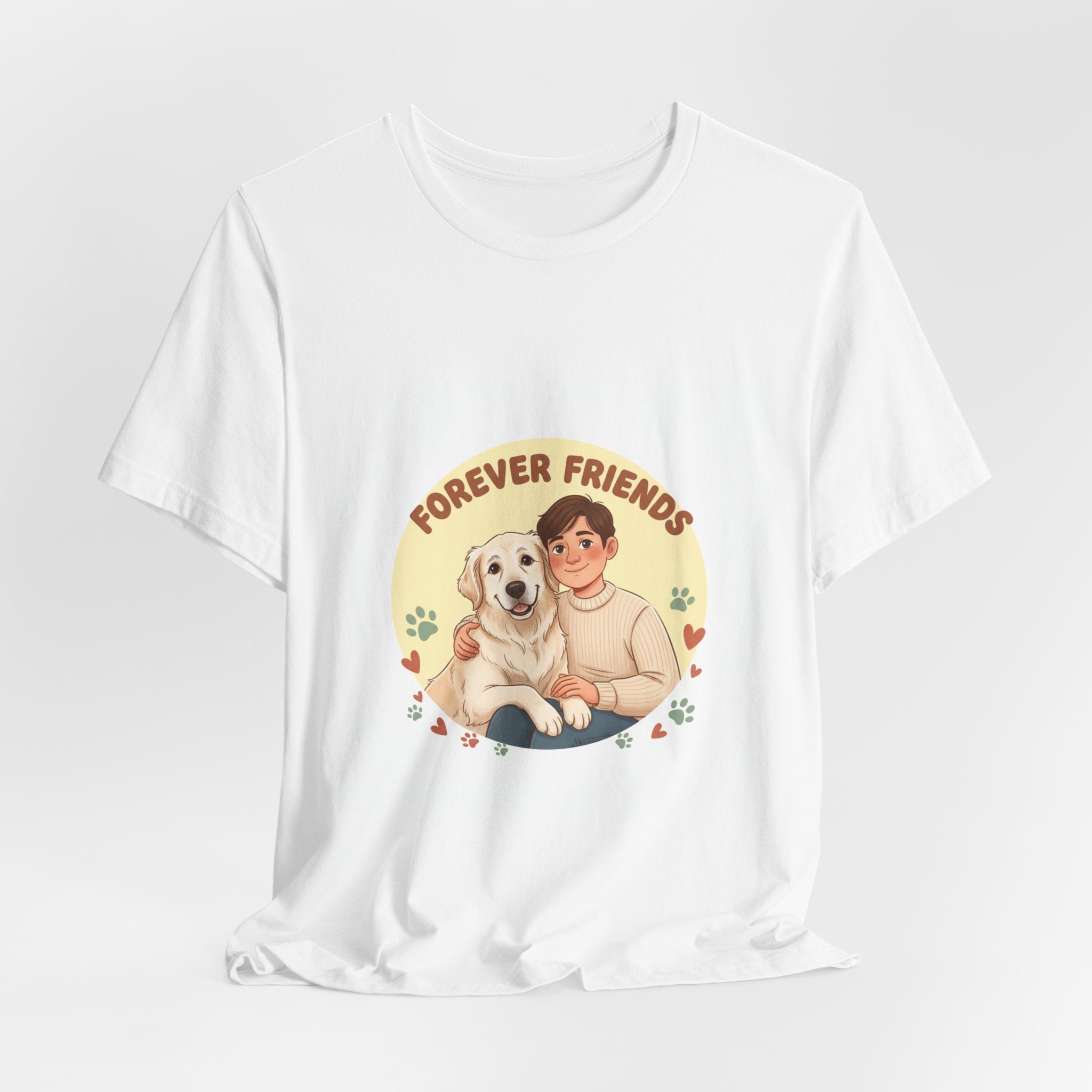 Forever Friends dog owner shirt | senior dog holiday matching