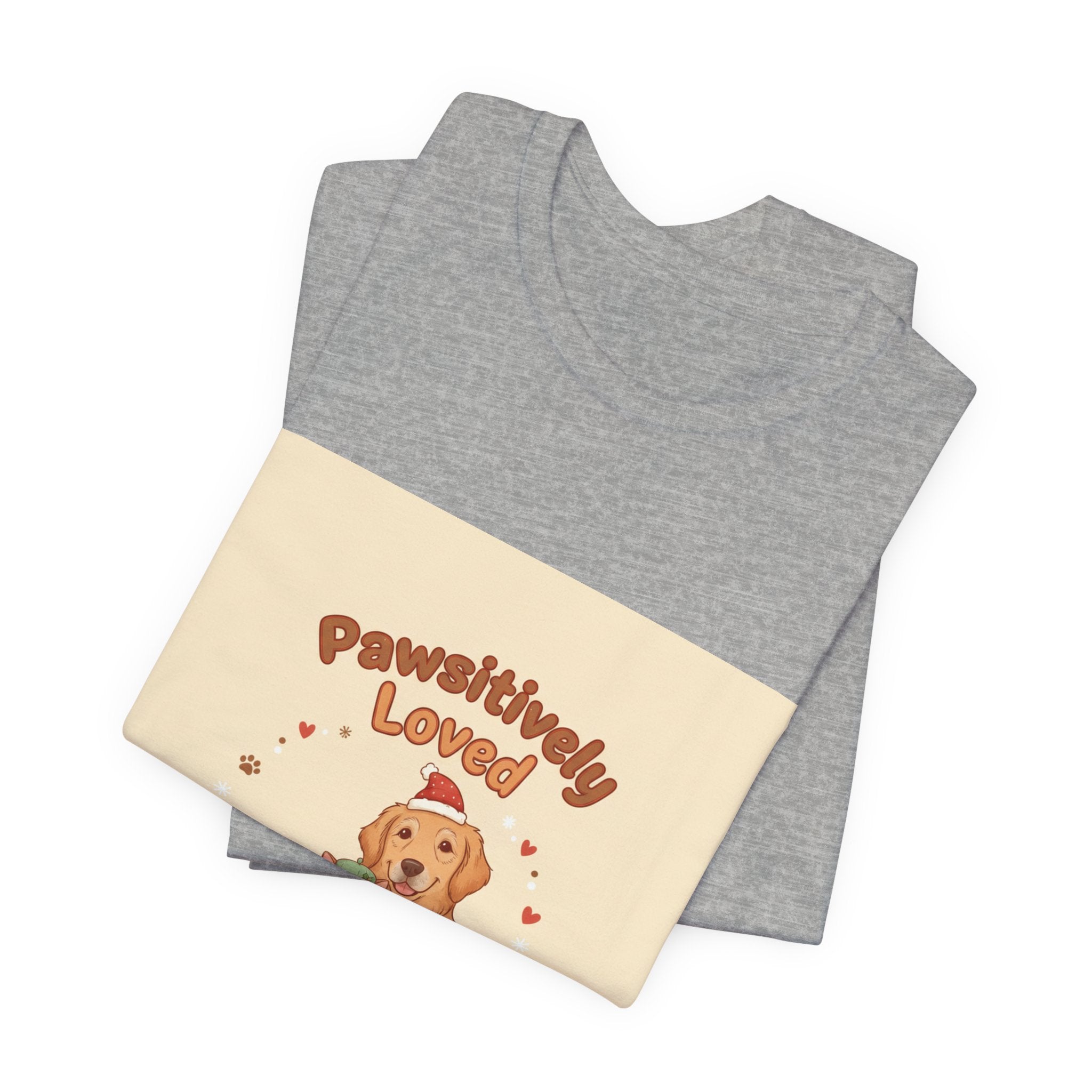 Paw-sitively Loved Tee | Senior Pet Love, Matching Dog Human Shirt