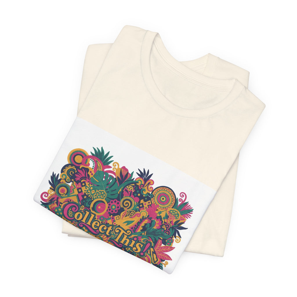Collect This maximalist design T-Shirt | mixed pattern shirt, bold floral stripes