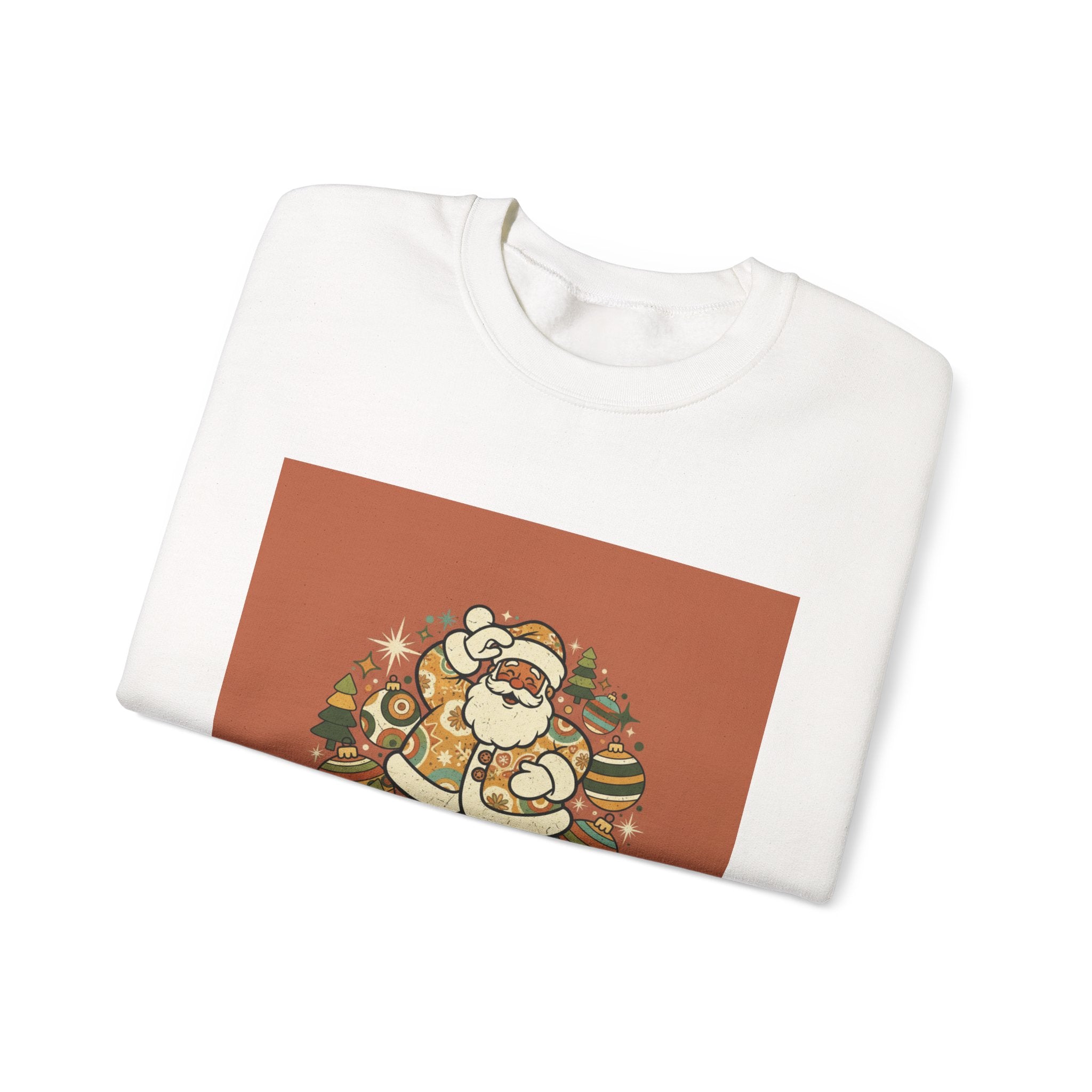 Groovy Christmas Vibes Sweatshirt | 1970s Retro Christmas, Vintage Holiday