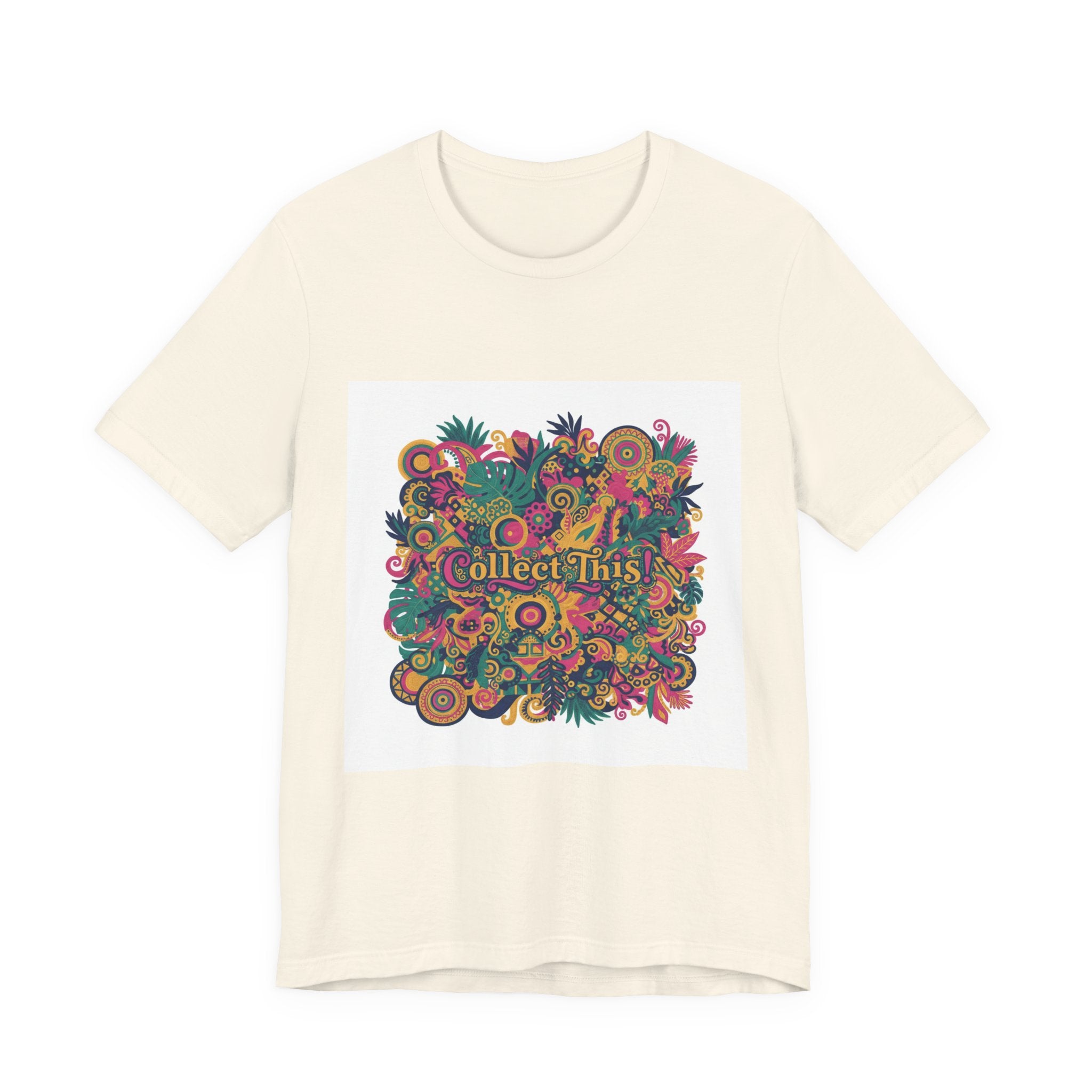 Collect This maximalist design T-Shirt | mixed pattern shirt, bold floral stripes
