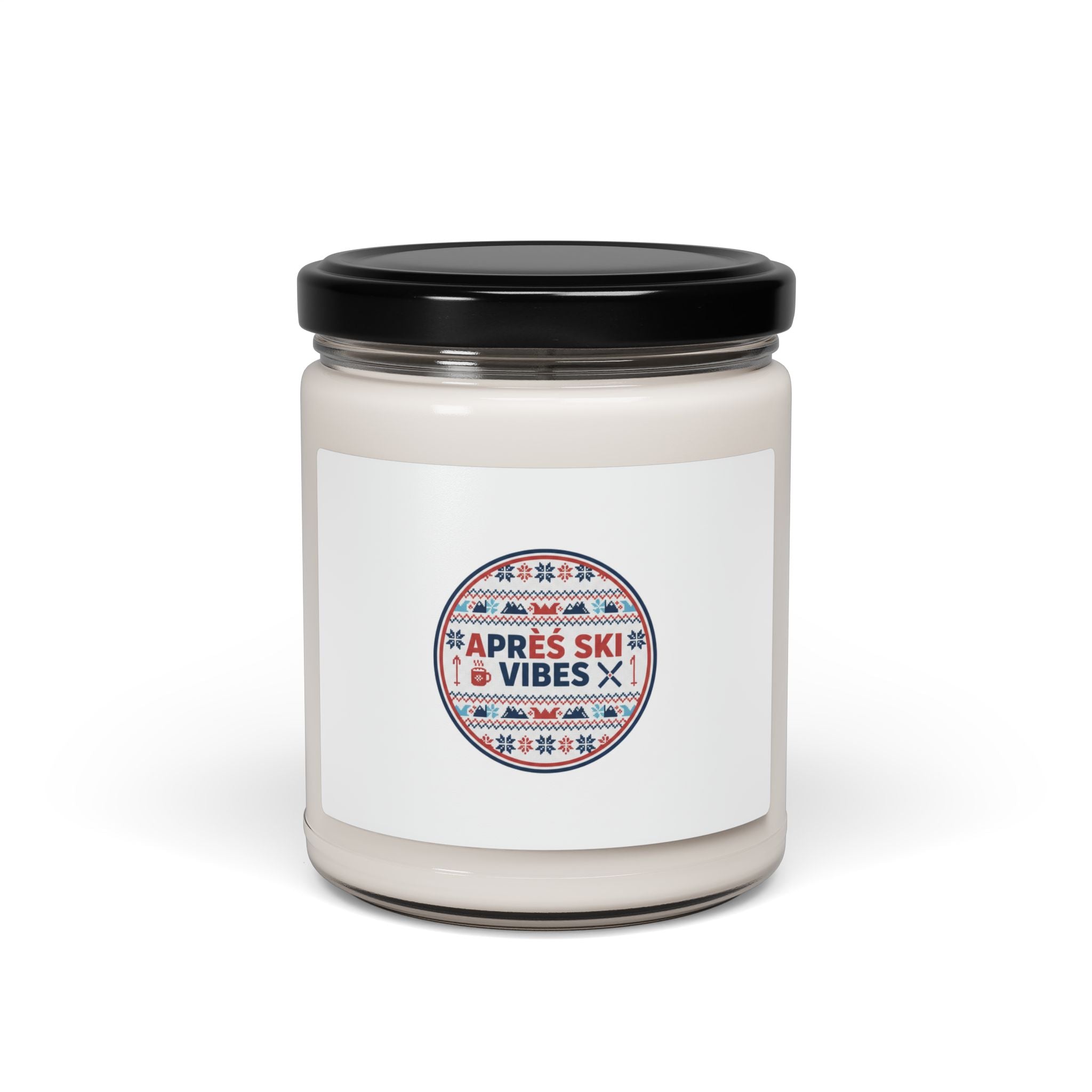 Après Ski Vibes Candle, Fair Isle Chalet-Core Soy Candle