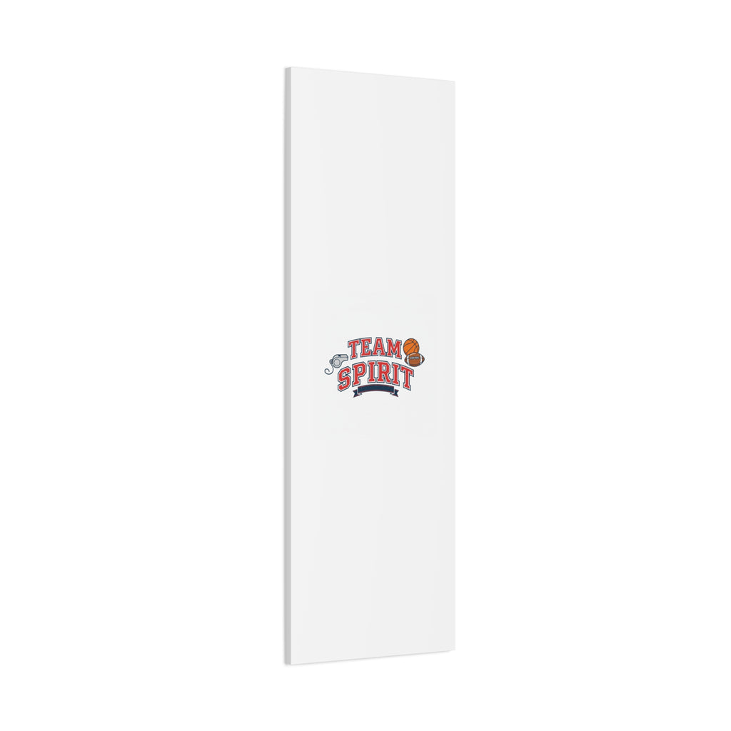 Team Spirit varsity crest Canvas