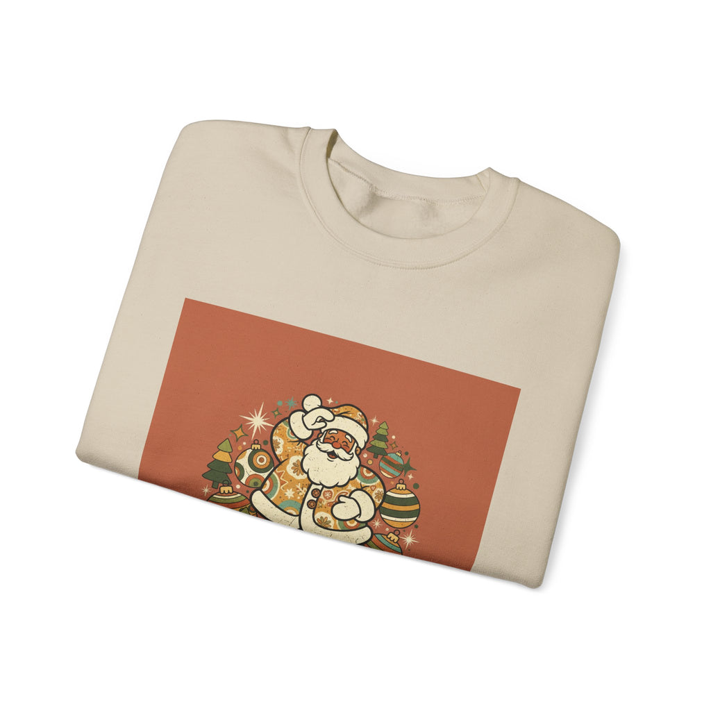 Groovy Christmas Vibes Sweatshirt | 1970s Retro Christmas, Vintage Holiday