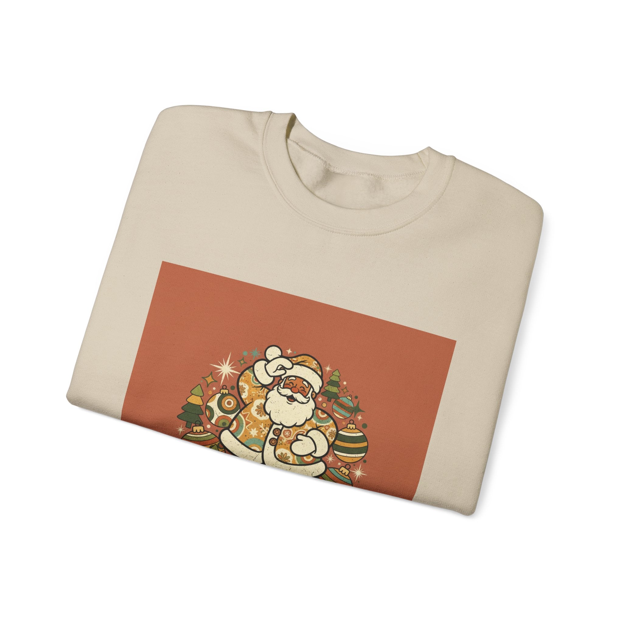 Groovy Christmas Vibes Sweatshirt | 1970s Retro Christmas, Vintage Holiday