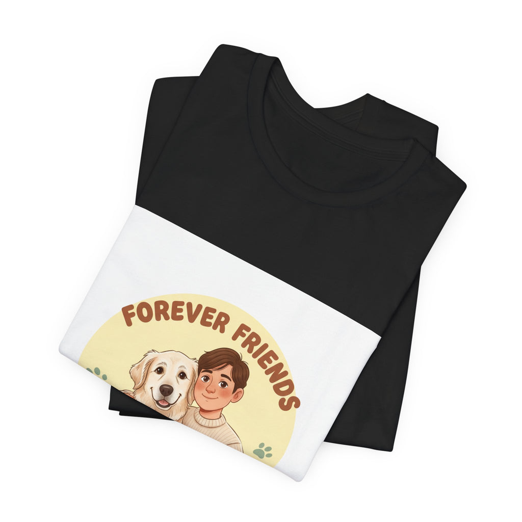 Forever Friends dog owner shirt | senior dog holiday matching