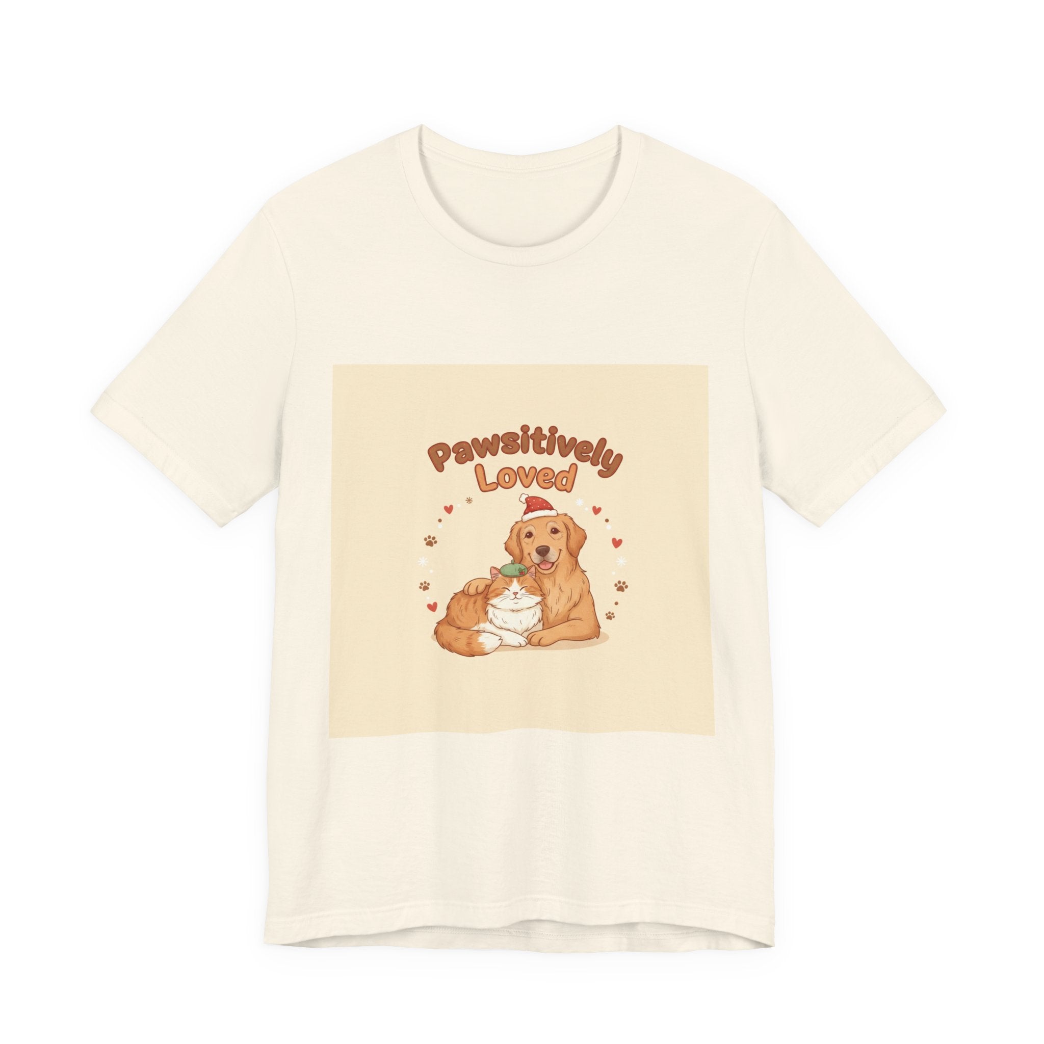 Paw-sitively Loved Tee | Senior Pet Love, Matching Dog Human Shirt