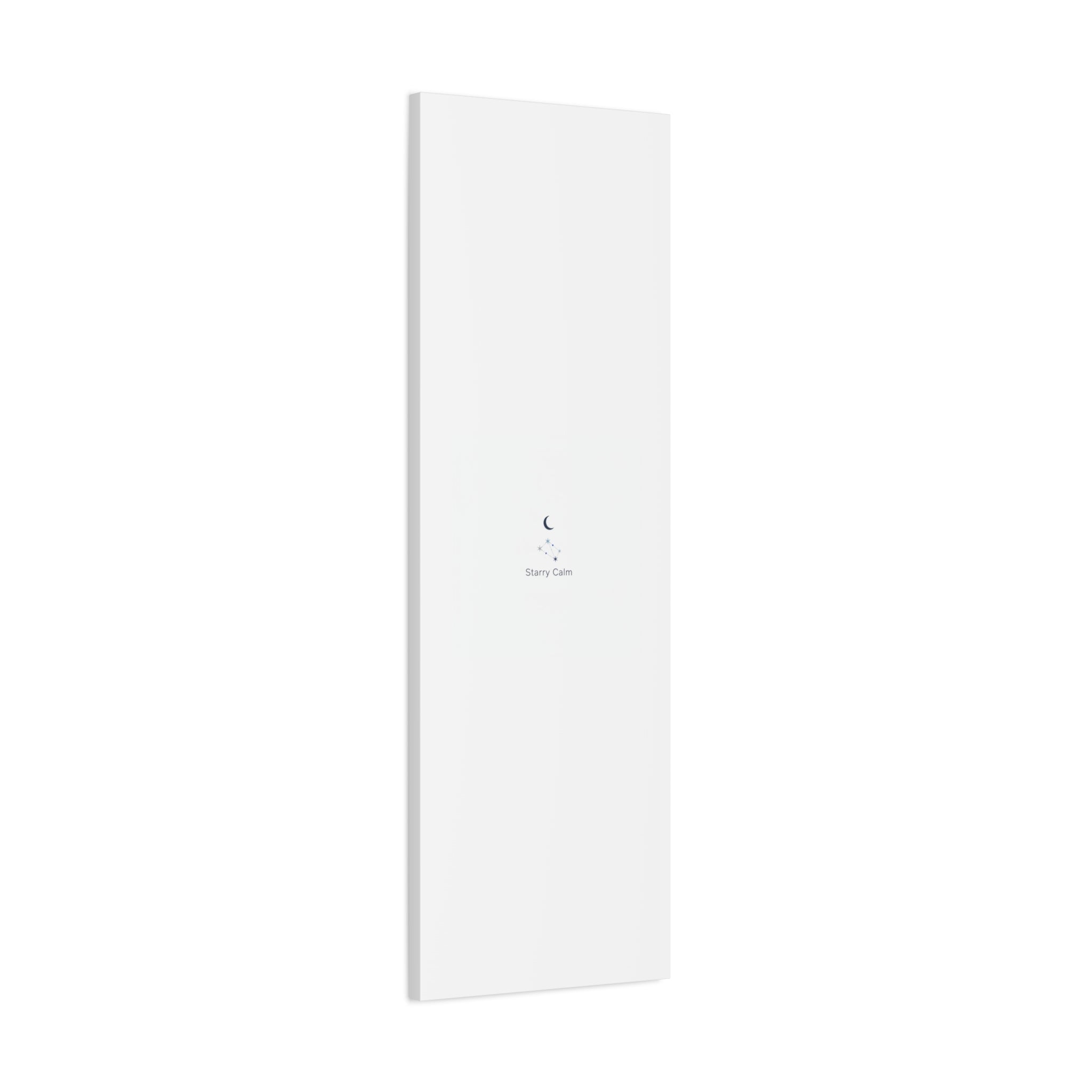 Starry Calm Moon & Constellation Canvas, minimal astrology art print