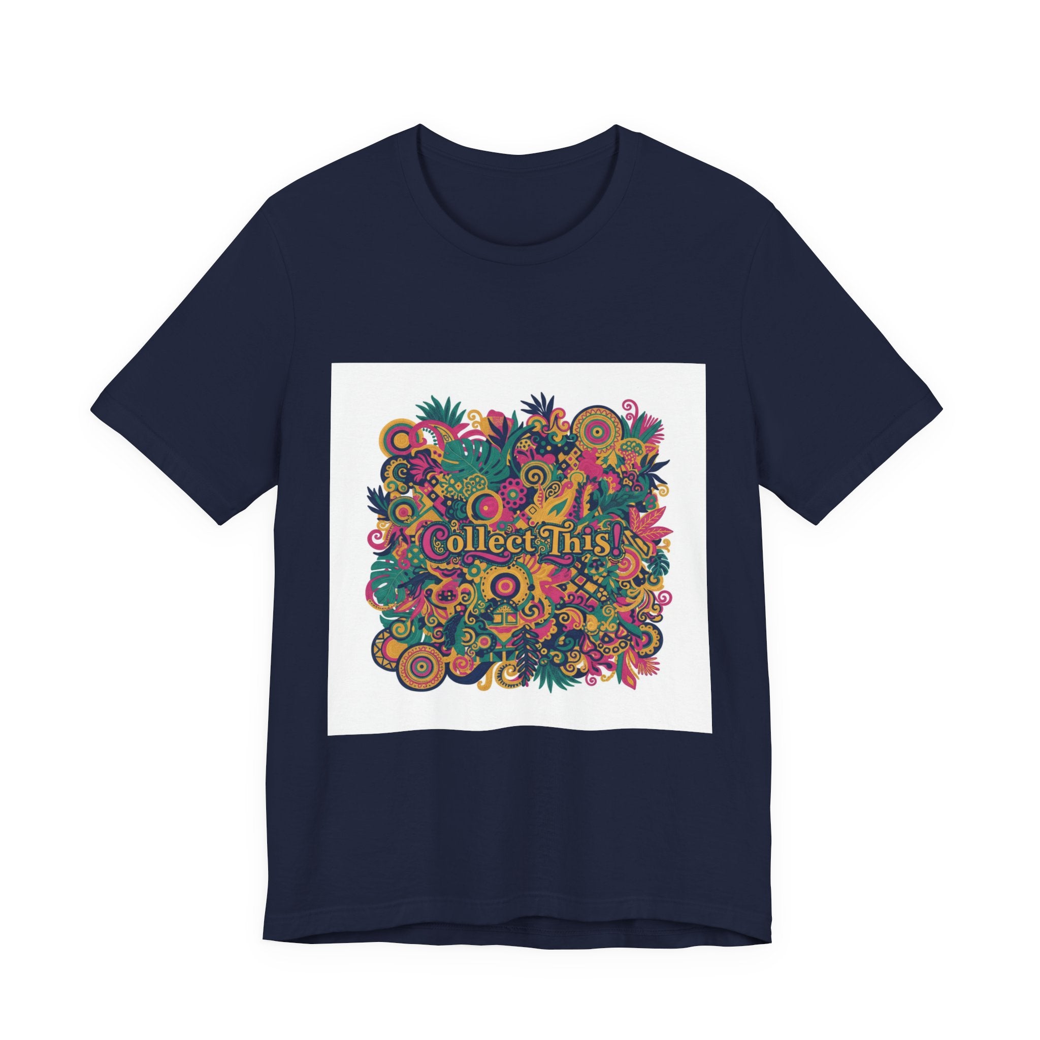 Collect This maximalist design T-Shirt | mixed pattern shirt, bold floral stripes