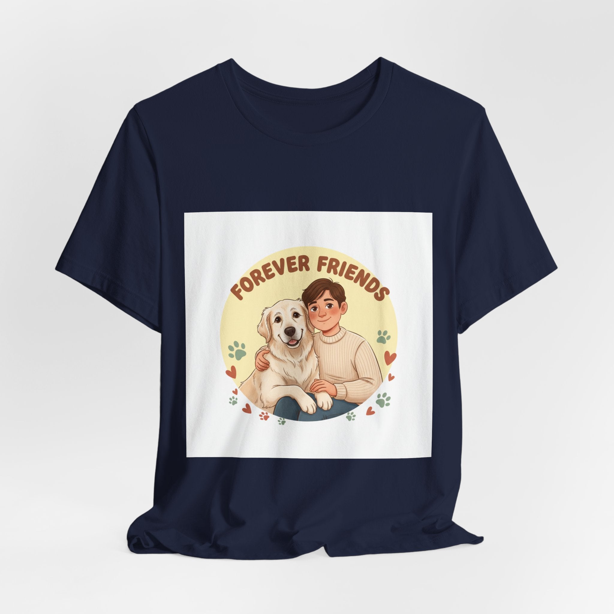Forever Friends dog owner shirt | senior dog holiday matching