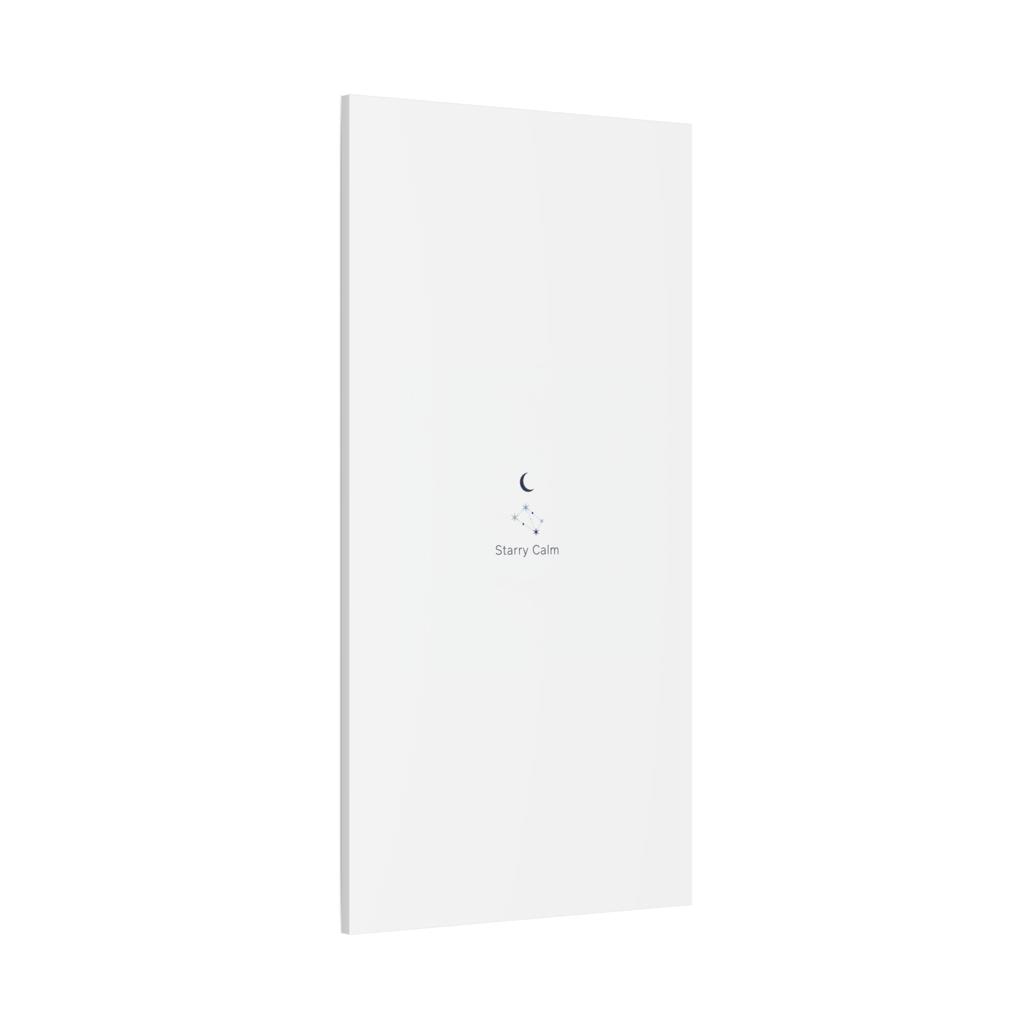 Starry Calm Moon & Constellation Canvas, minimal astrology art print
