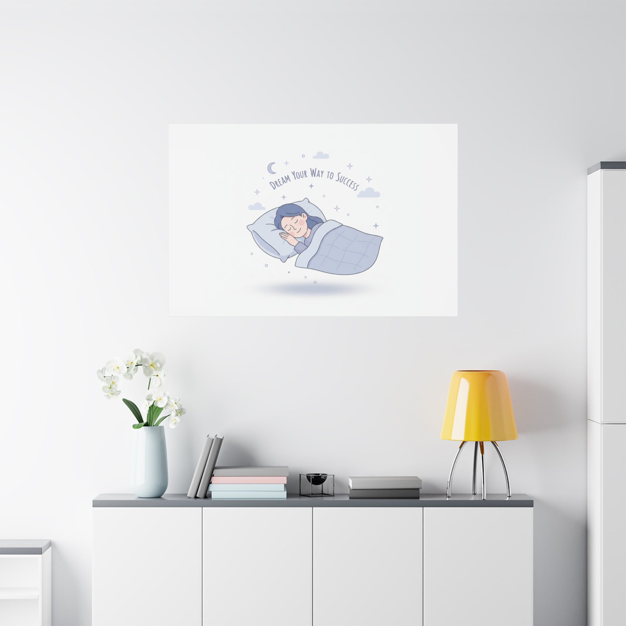 Dream Your Way to Success Canvas | Sleepmaxxing, Rest Is Productive