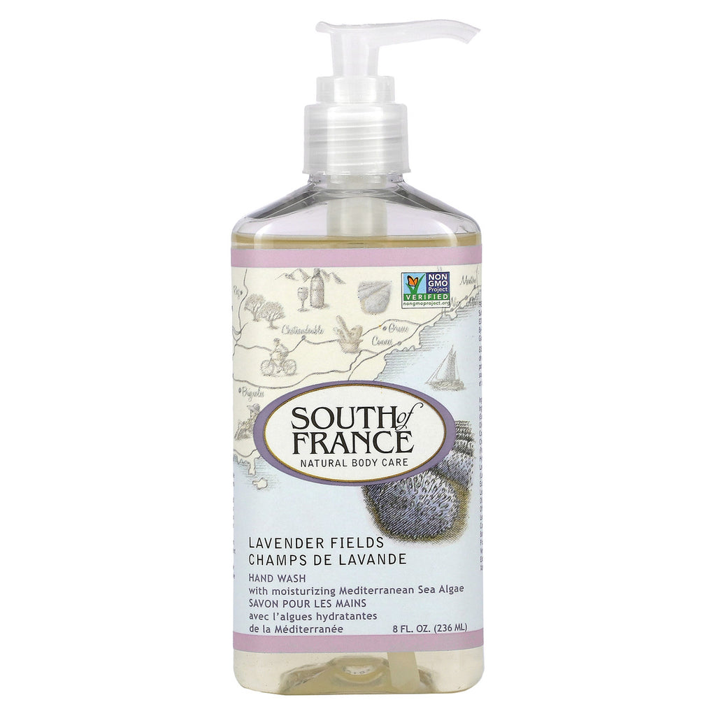 South of France Liquid Soap Lavender Fields (1x8 OZ)-0
