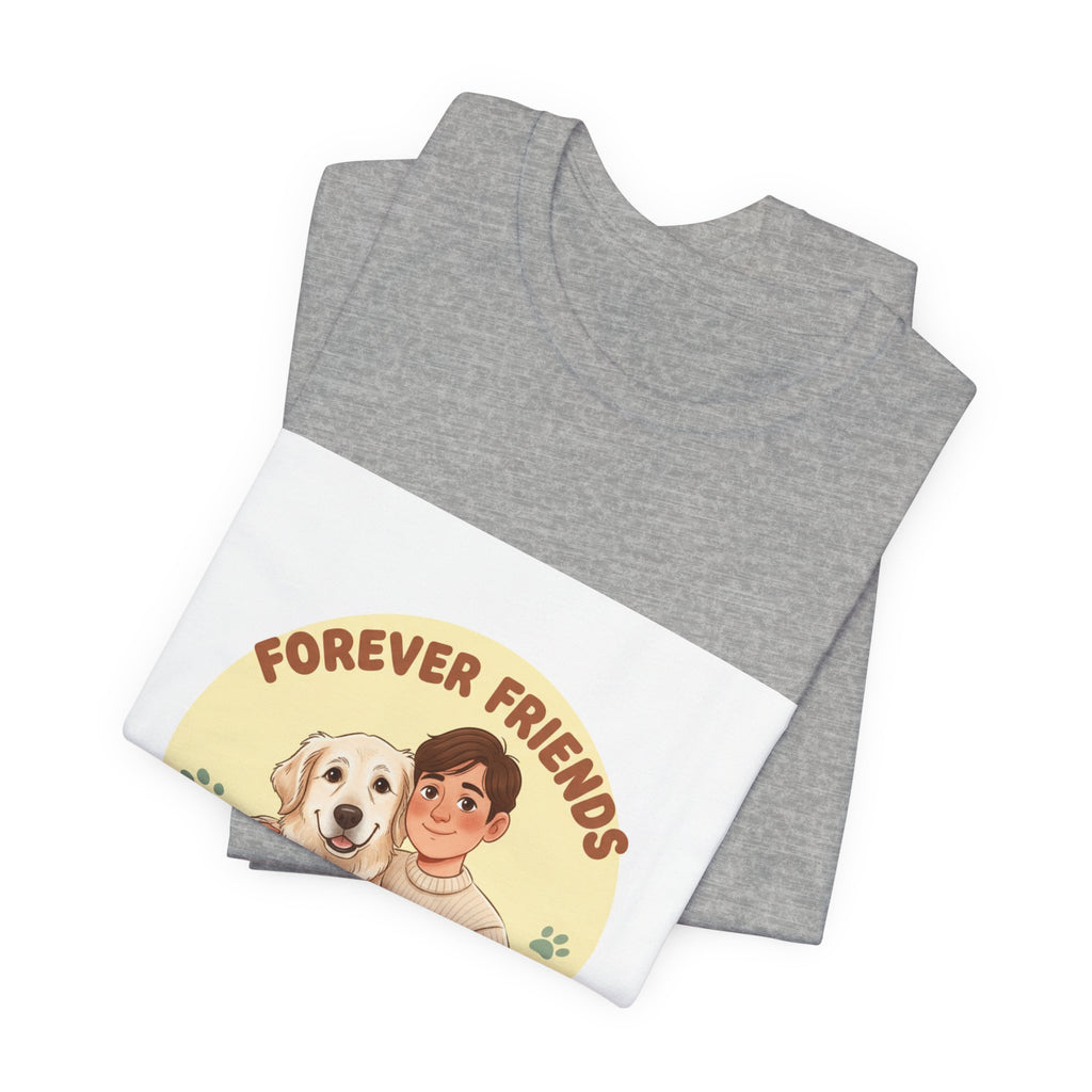 Forever Friends dog owner shirt | senior dog holiday matching