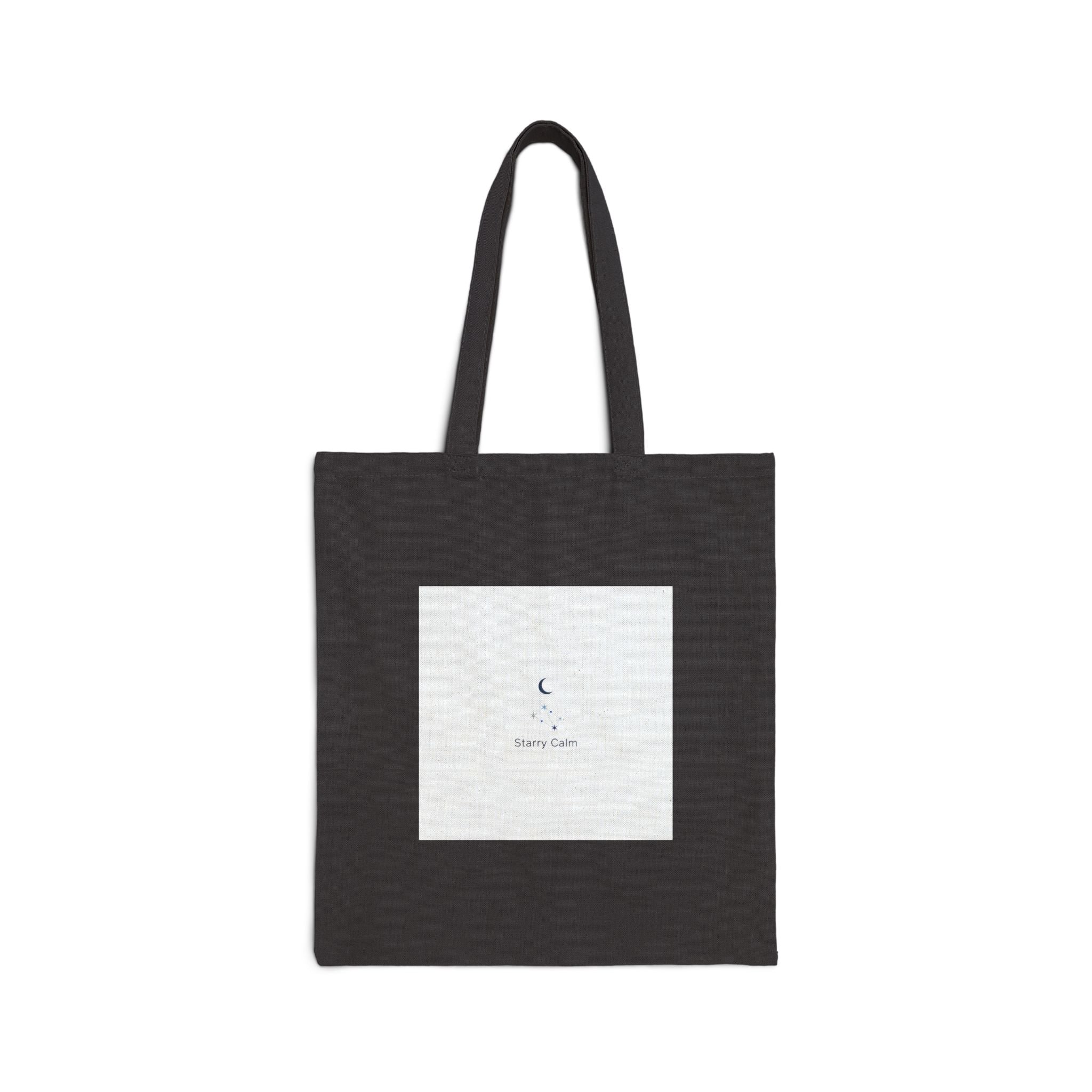 Minimal Moon Phase Tote, celestial phase design | constellation art canvas