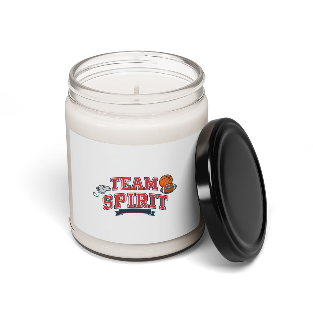Team Spirit Candle, Soy Jar | Collegiate Varsity Athletic Block Font