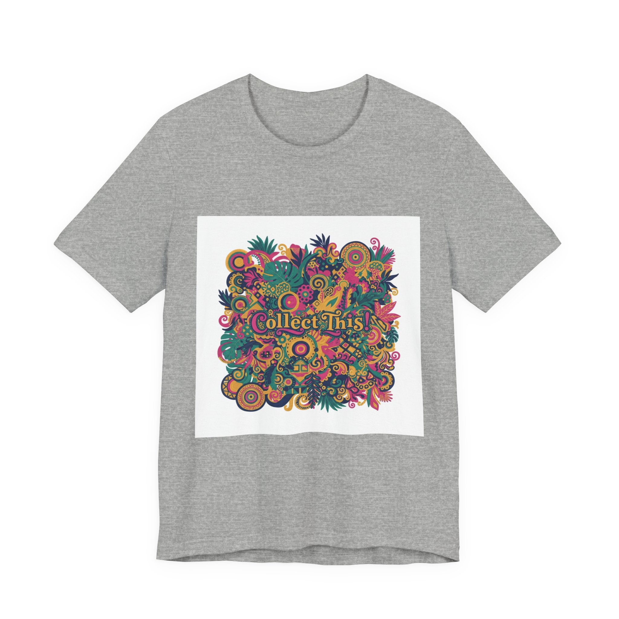 Collect This maximalist design T-Shirt | mixed pattern shirt, bold floral stripes