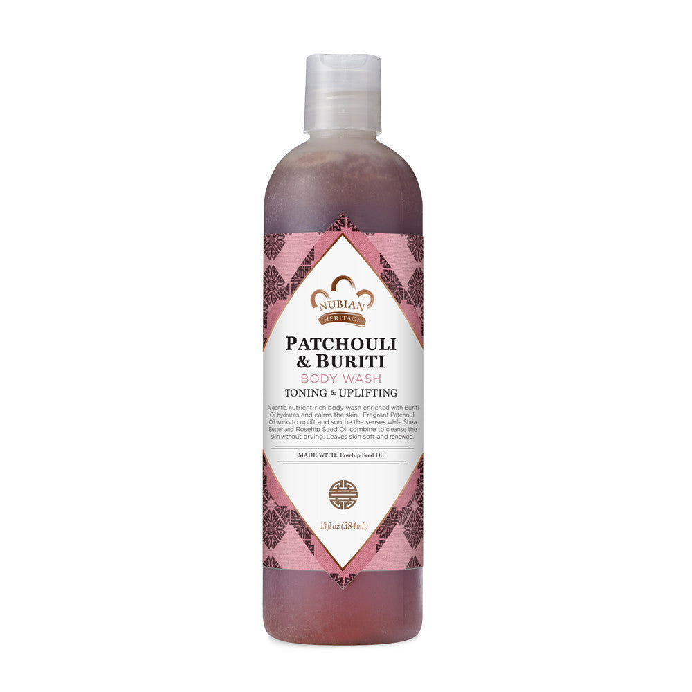 Nubian Heritage Nubian Patchouli & Buriti Body Wash (1X13 OZ)-0