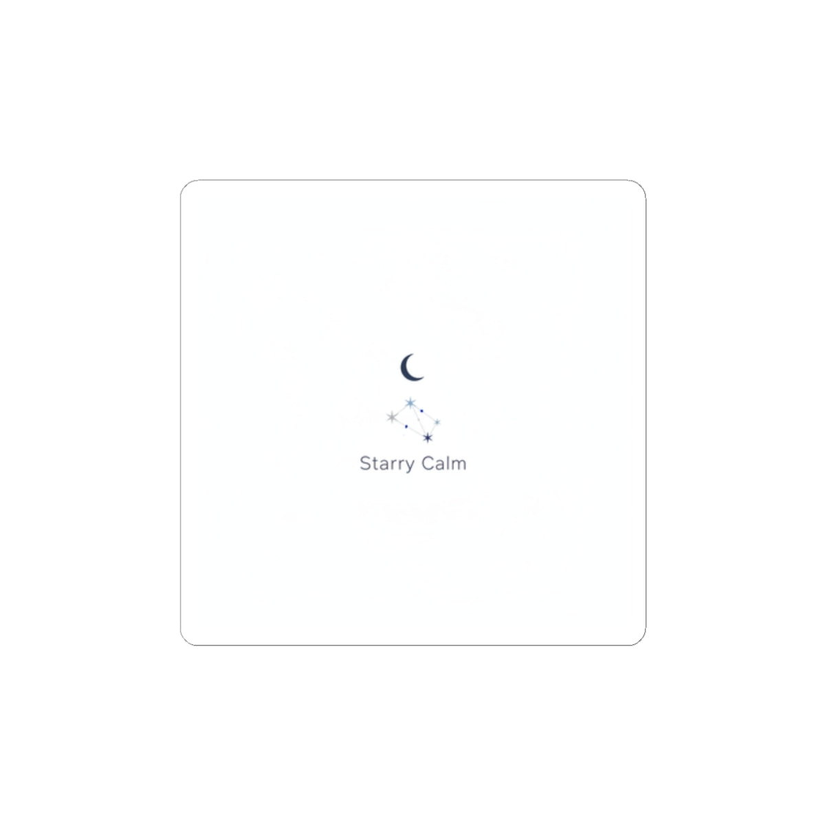 Minimal Moon Phase Constellation Sticker | Celestial Astrology, Fine-Line