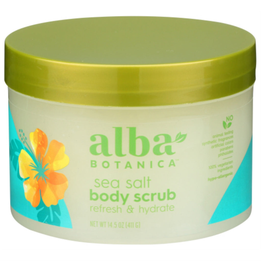 Alba Botanica Sea Salt Body Scrub (1x14.5 Oz)-0