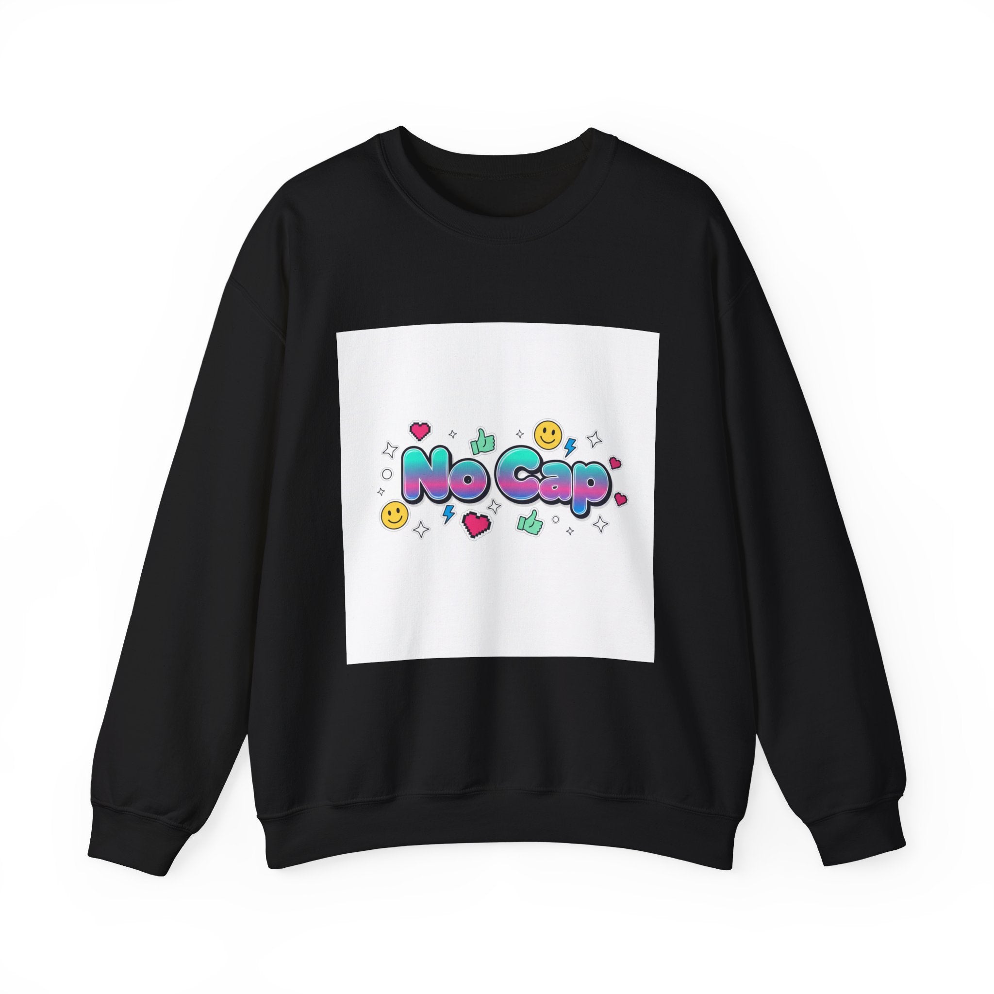 No Cap Crewneck Sweatshirt | Gen-Z Slang, Internet Lingo
