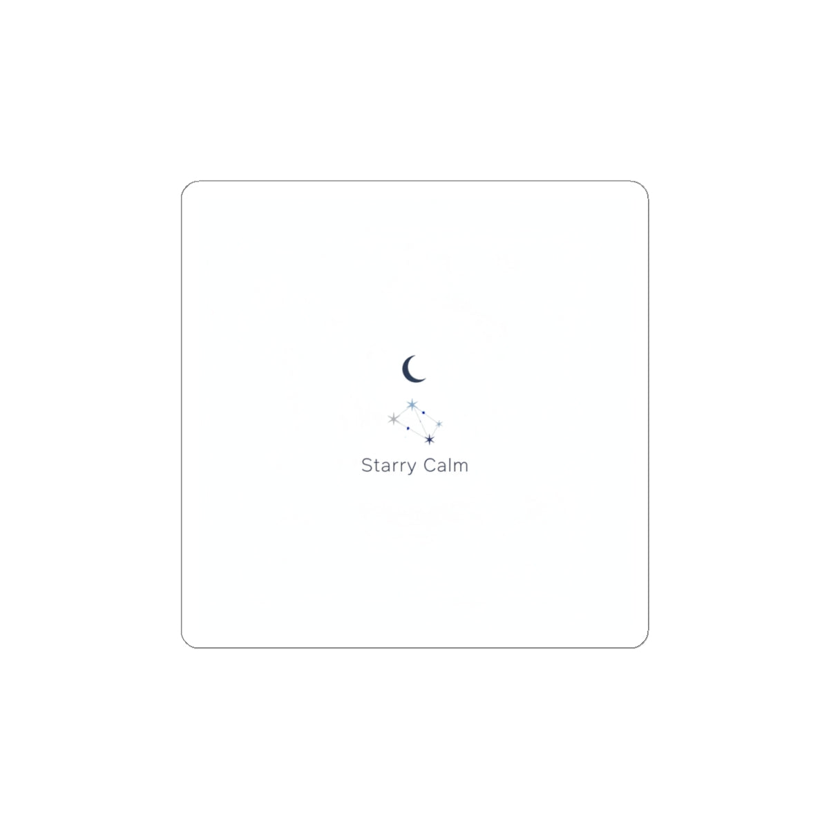 Minimal Moon Phase Constellation Sticker | Celestial Astrology, Fine-Line