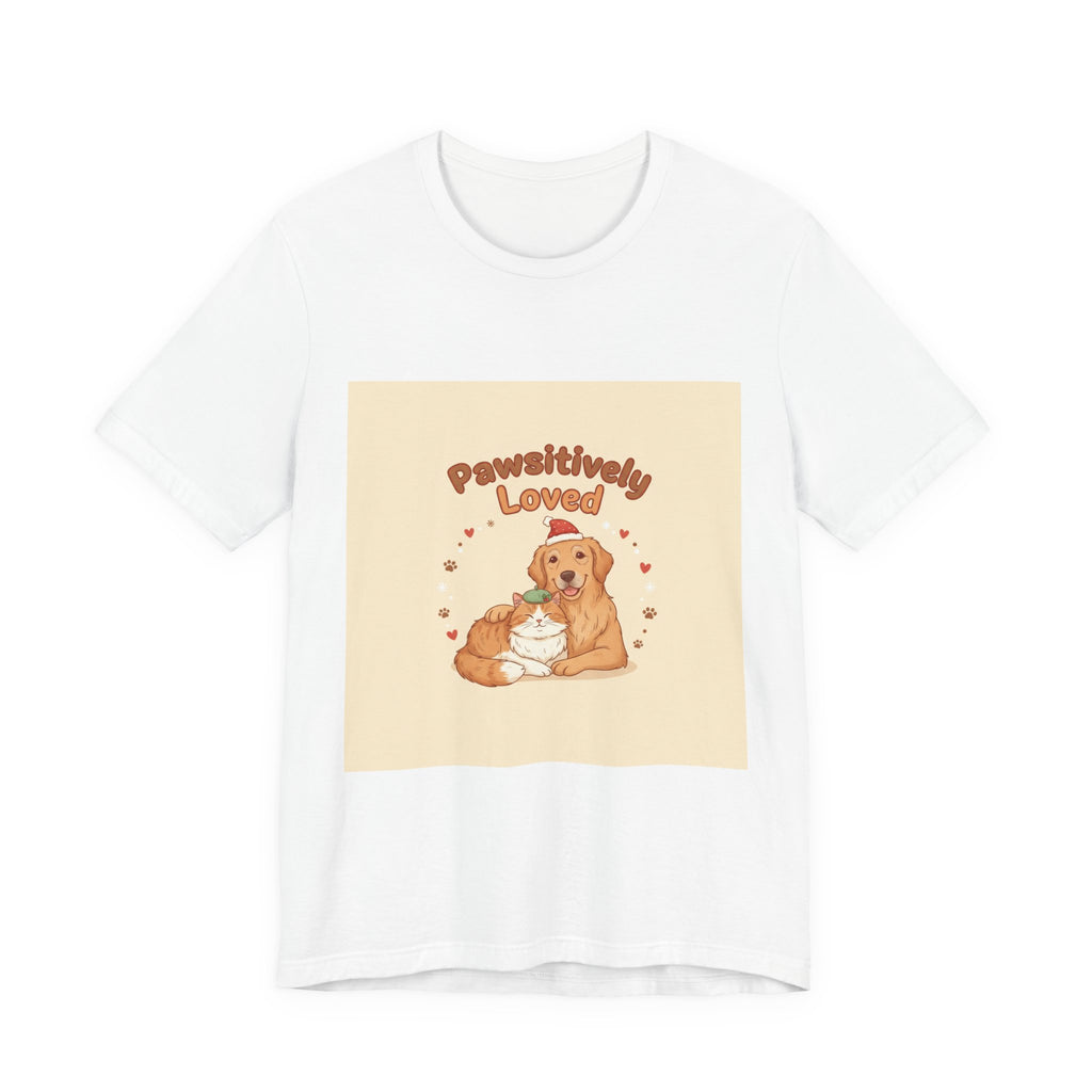 Paw-sitively Loved Tee | Senior Pet Love, Matching Dog Human Shirt