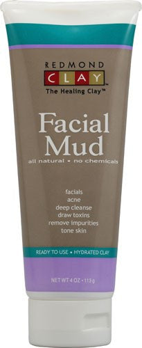 Redmond Clay Facial Mud (4 Oz)-0